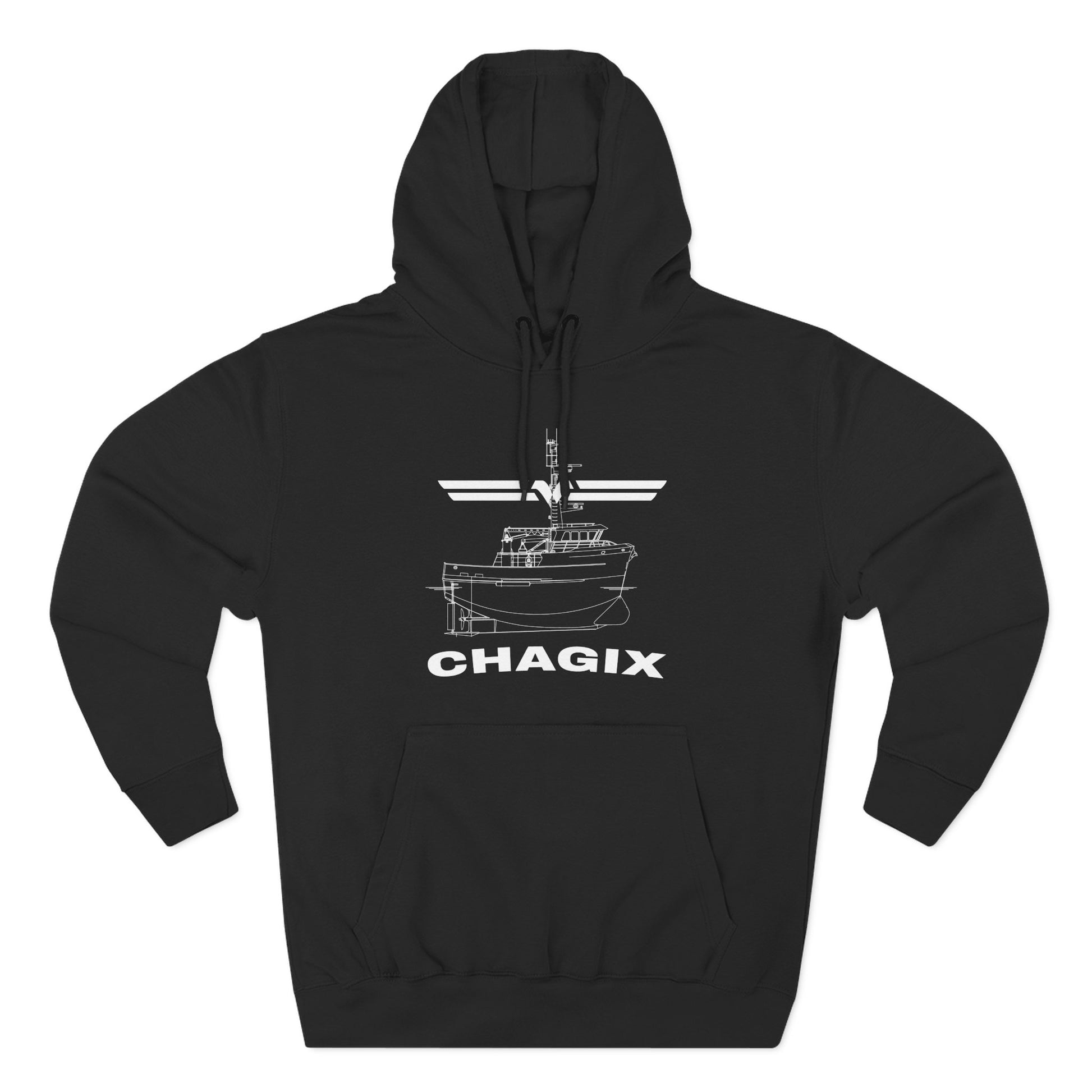 CBSFA Blueprint Three-Panel Fleece Hoodie