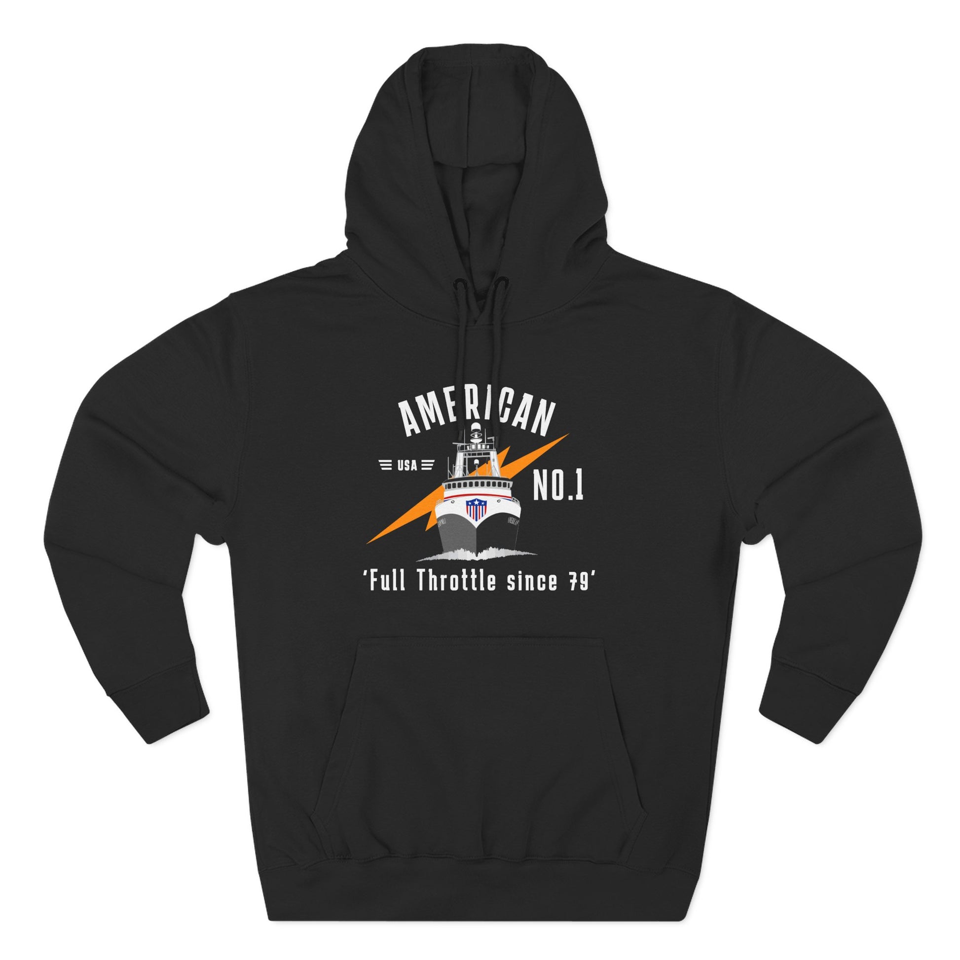 A1 Full Throttle Three-Panel Fleece Hoodie