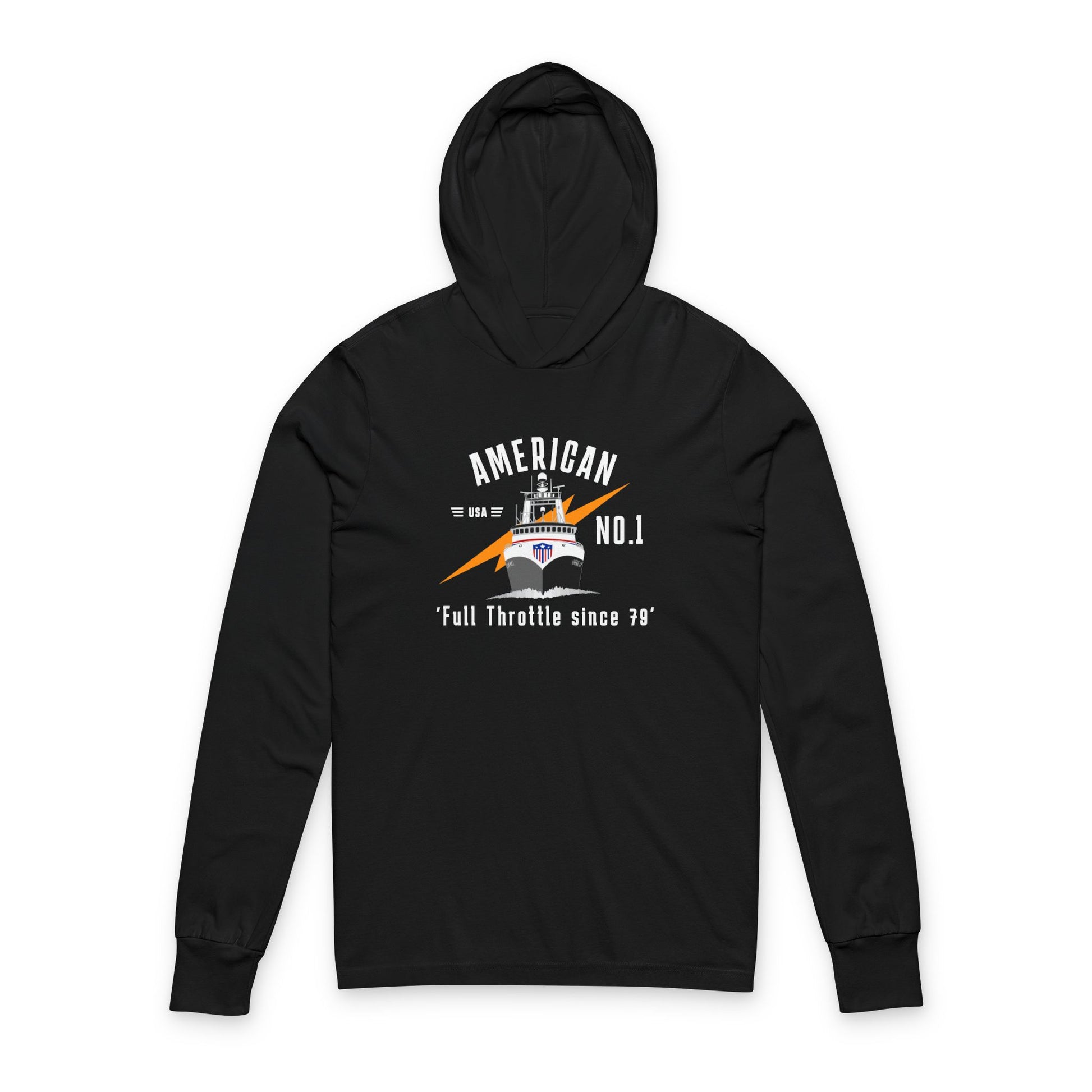 A1 lightweight hooded long Sleeve Tee