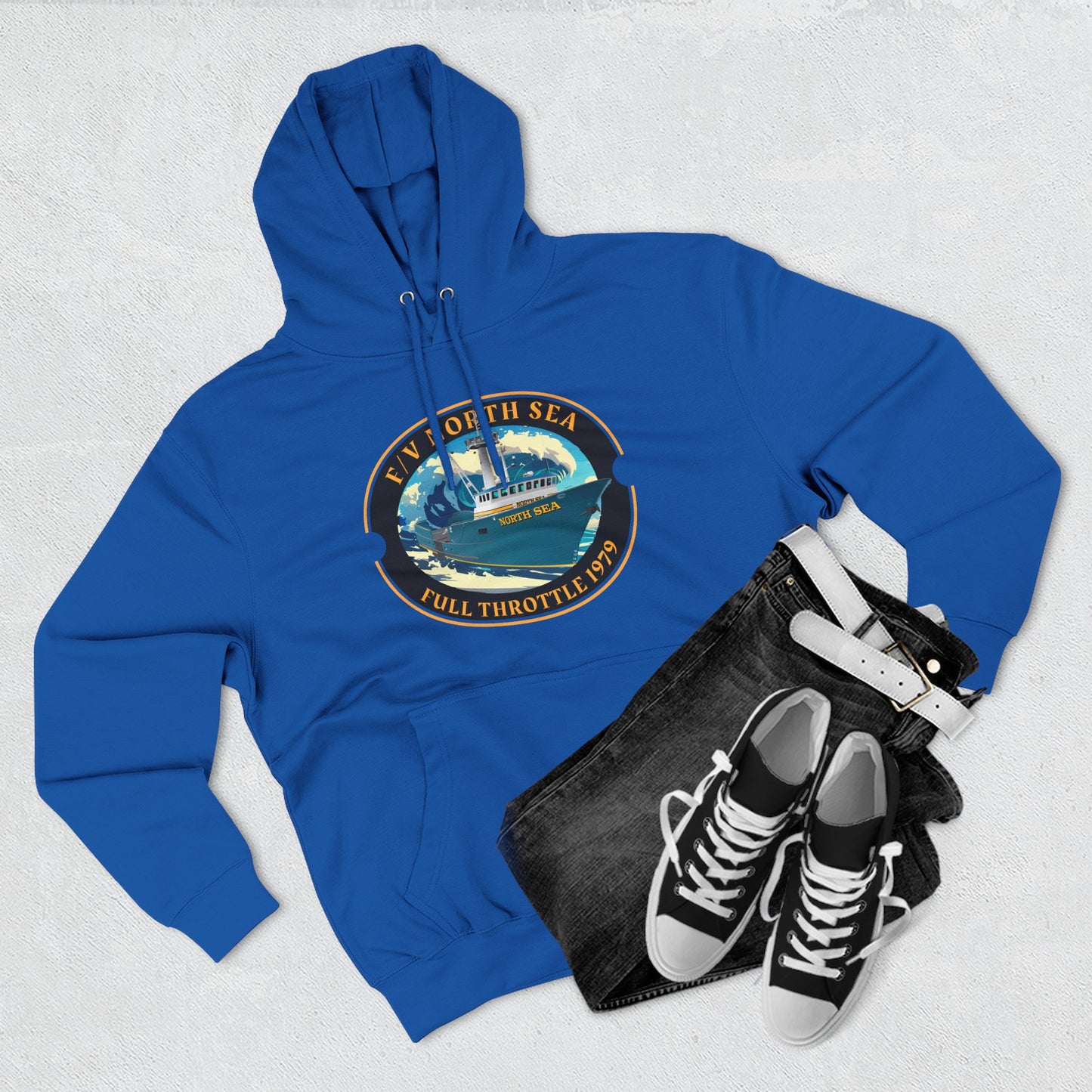 NS Full Throttle Three-Panel Fleece Hoodie