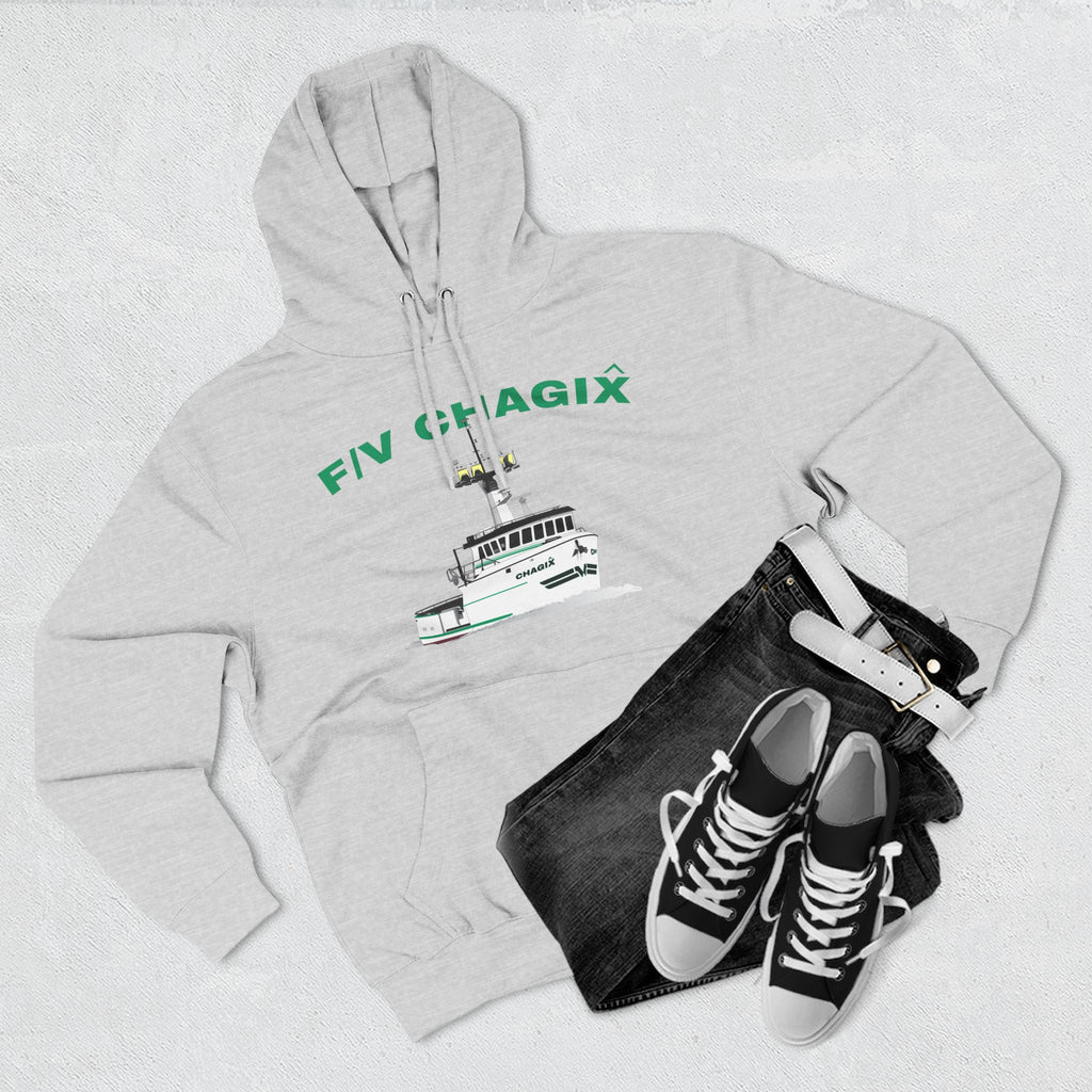 Chagix Boat Three-Panel Fleece Hoodie CBFSA