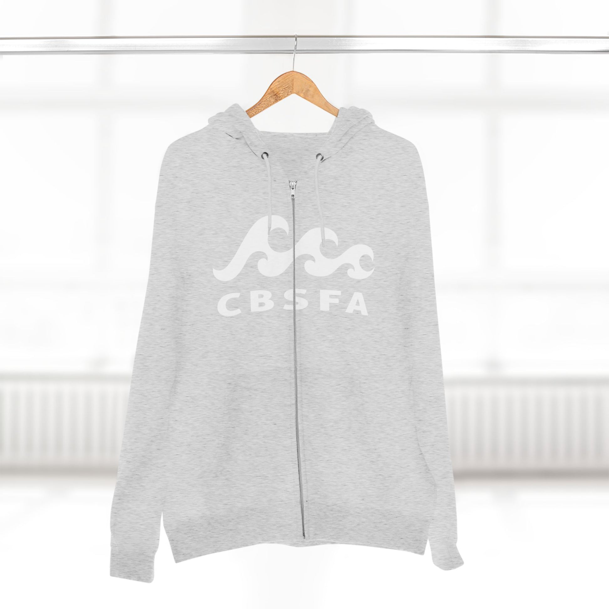 CBSFA/Blueprint back Unisex Zip Hoodie