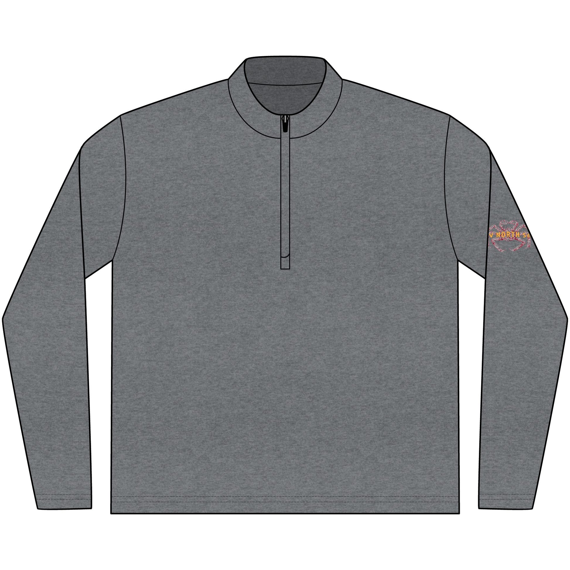 North Sea Sleeve TravisMathew Crestview 1-4-Zip Pullover
