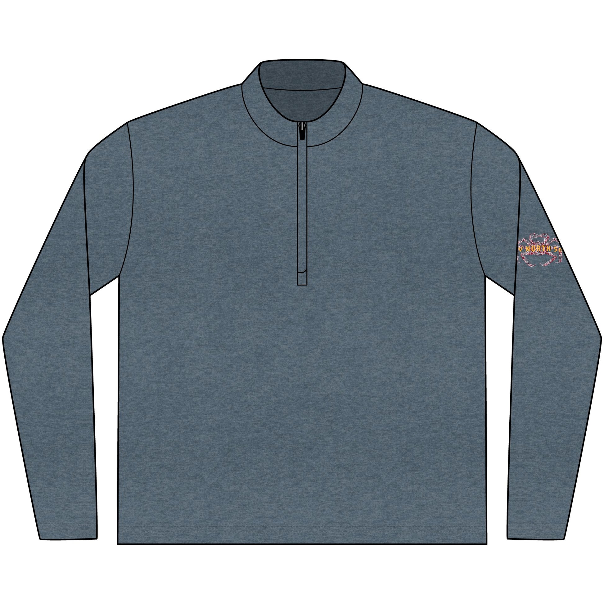 North Sea Sleeve TravisMathew Crestview 1-4-Zip Pullover