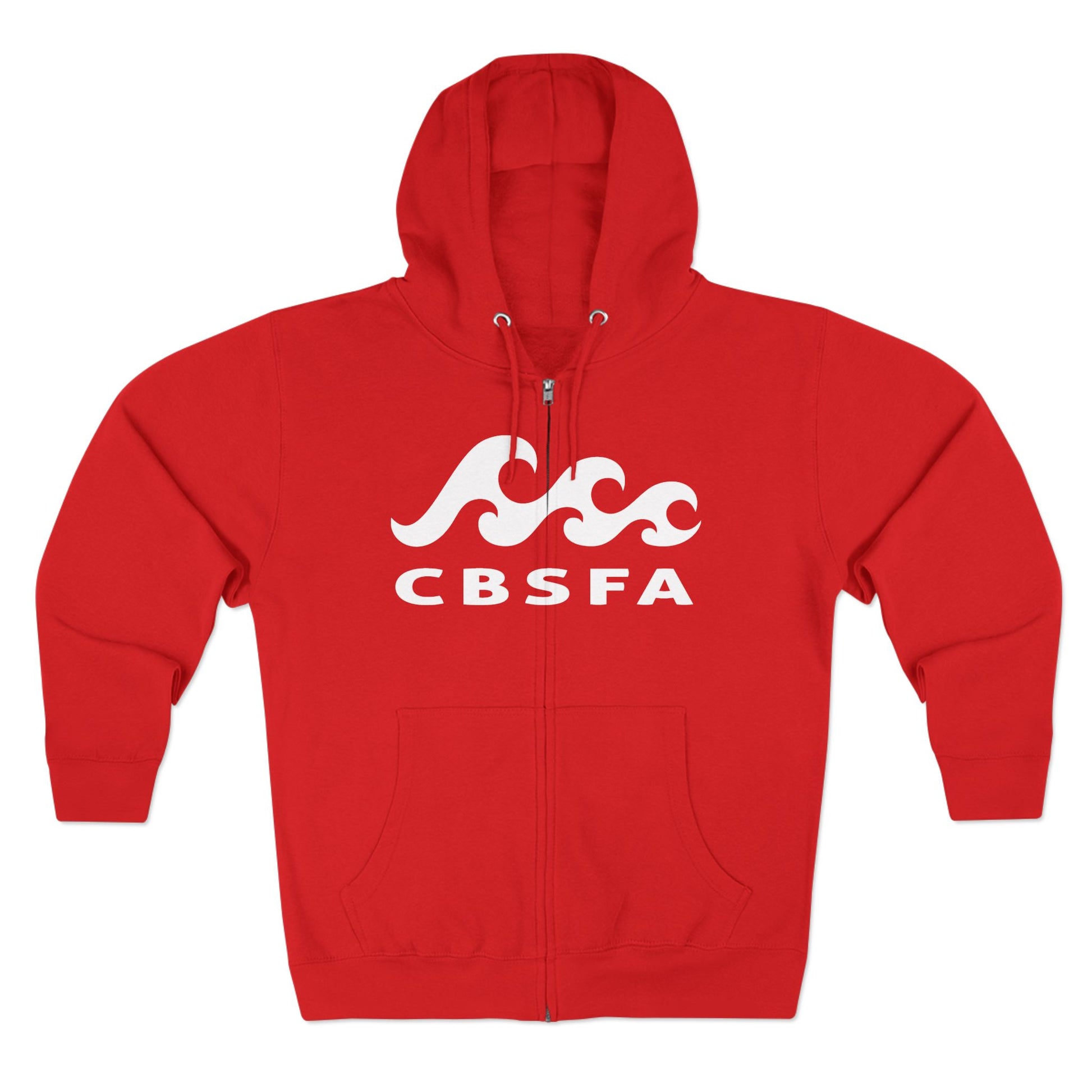 CBSFA/Blueprint back Unisex Zip Hoodie