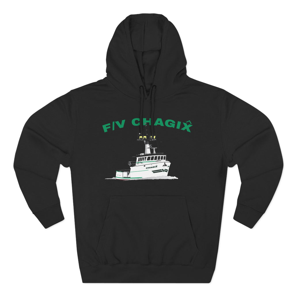 Chagix Boat Three-Panel Fleece Hoodie CBFSA