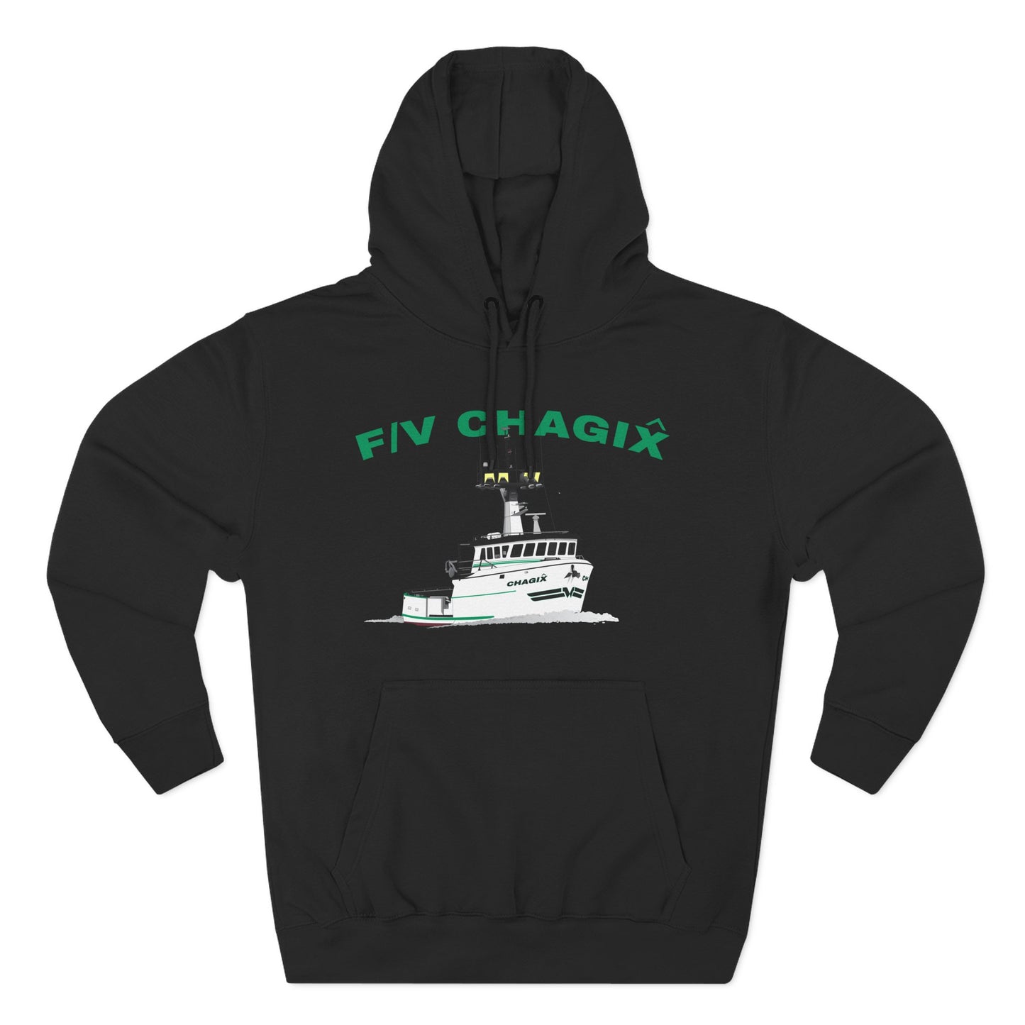 Chagix Boat Three-Panel Fleece Hoodie CBFSA