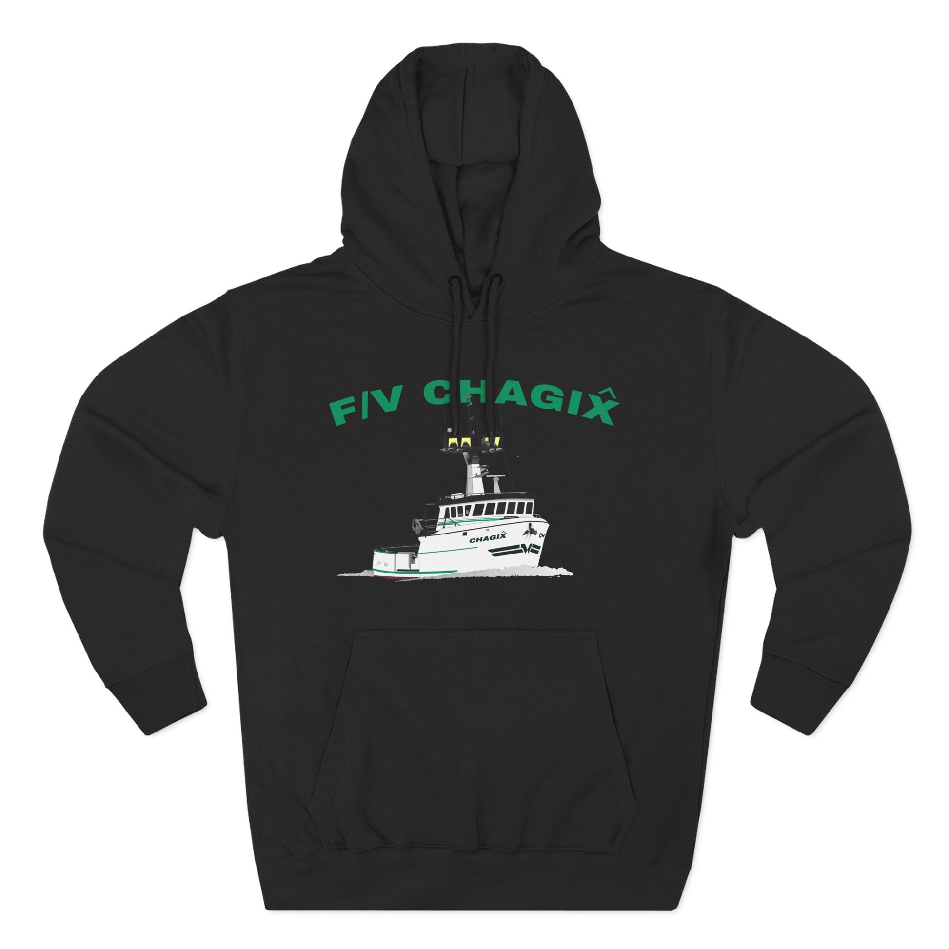 Chagix Boat Three-Panel Fleece Hoodie CBFSA
