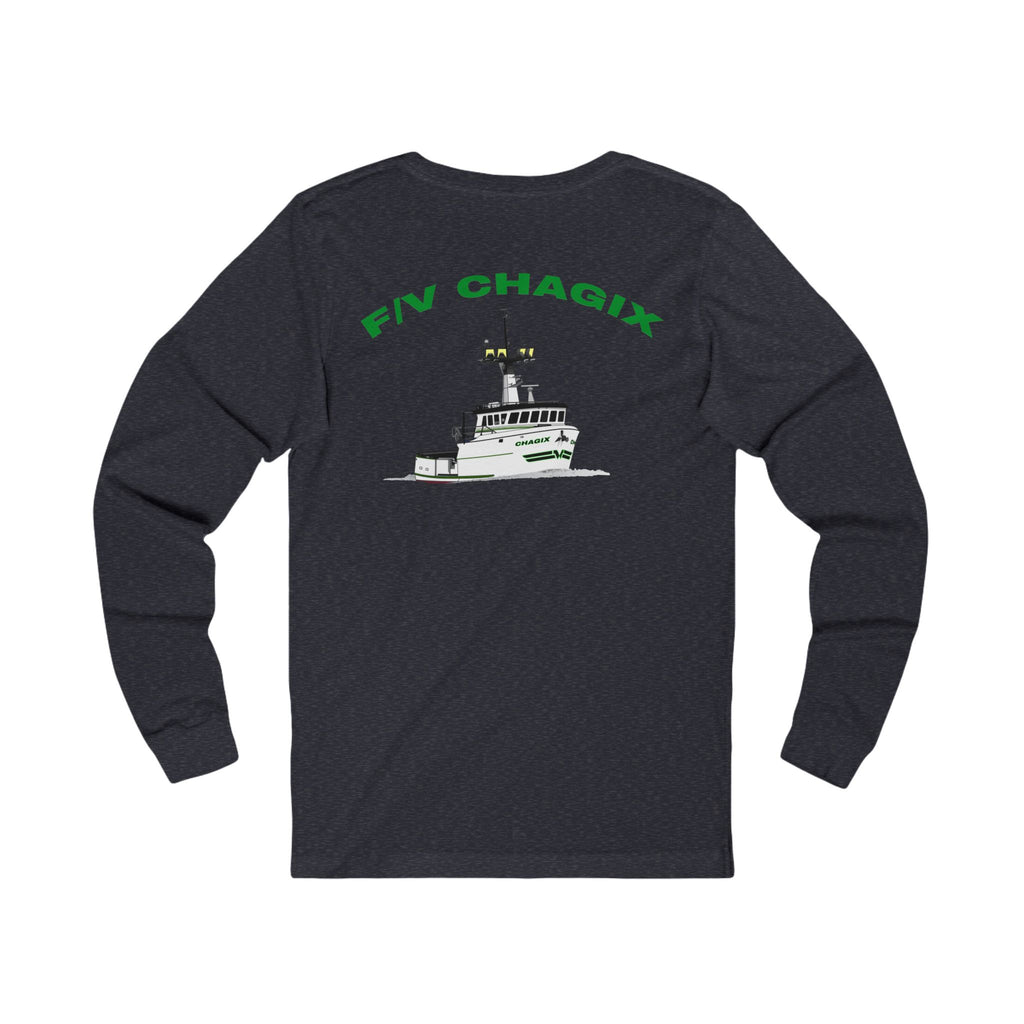 Chagix Boat Shirt Unisex Jersey Long Sleeve Tee CBFSA