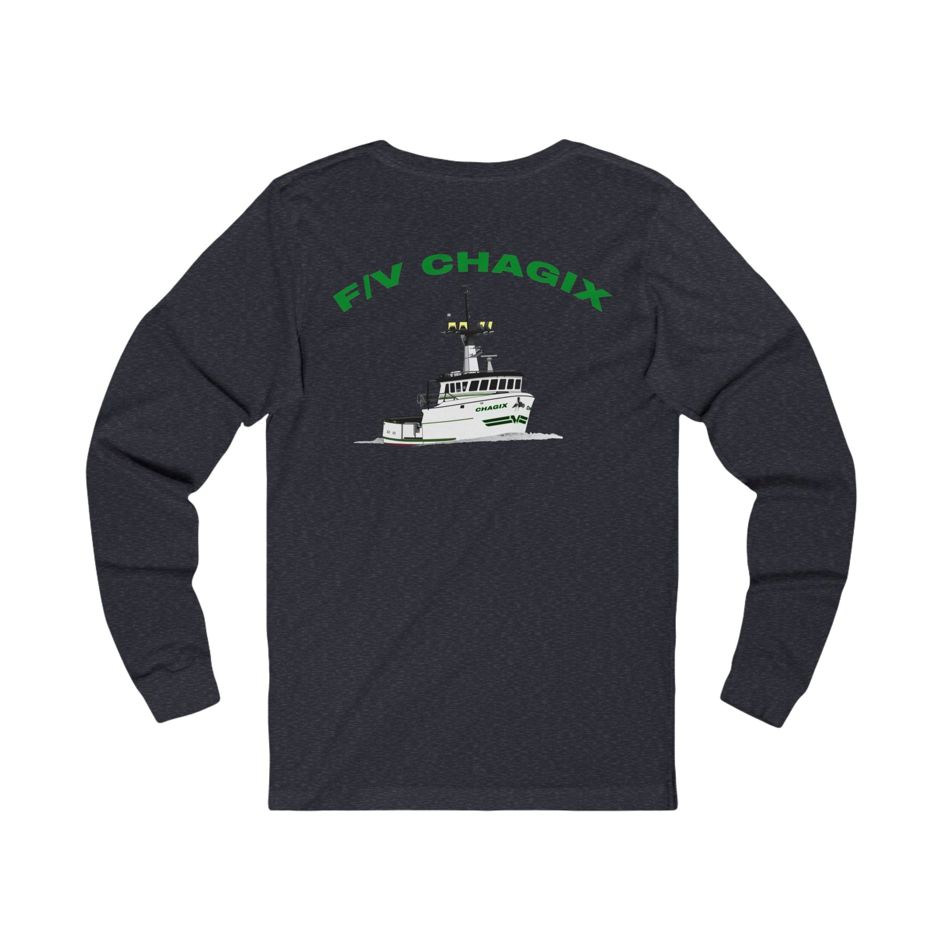 Chagix Boat Shirt Unisex Jersey Long Sleeve Tee CBFSA