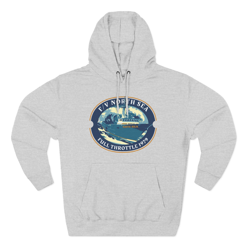 North Sea full throttle Three-Panel Fleece Hoodie