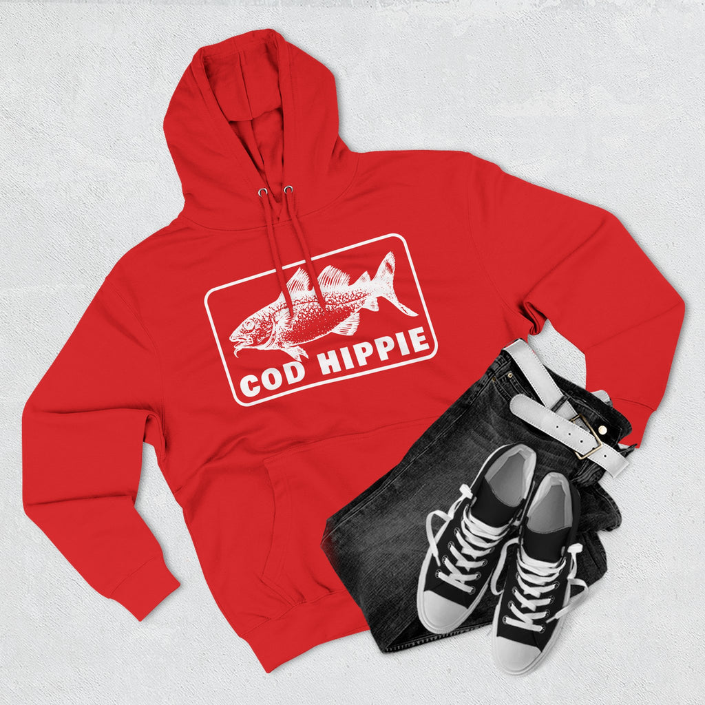 Cod Hippie Three-Panel Fleece Hoodie CBSFA