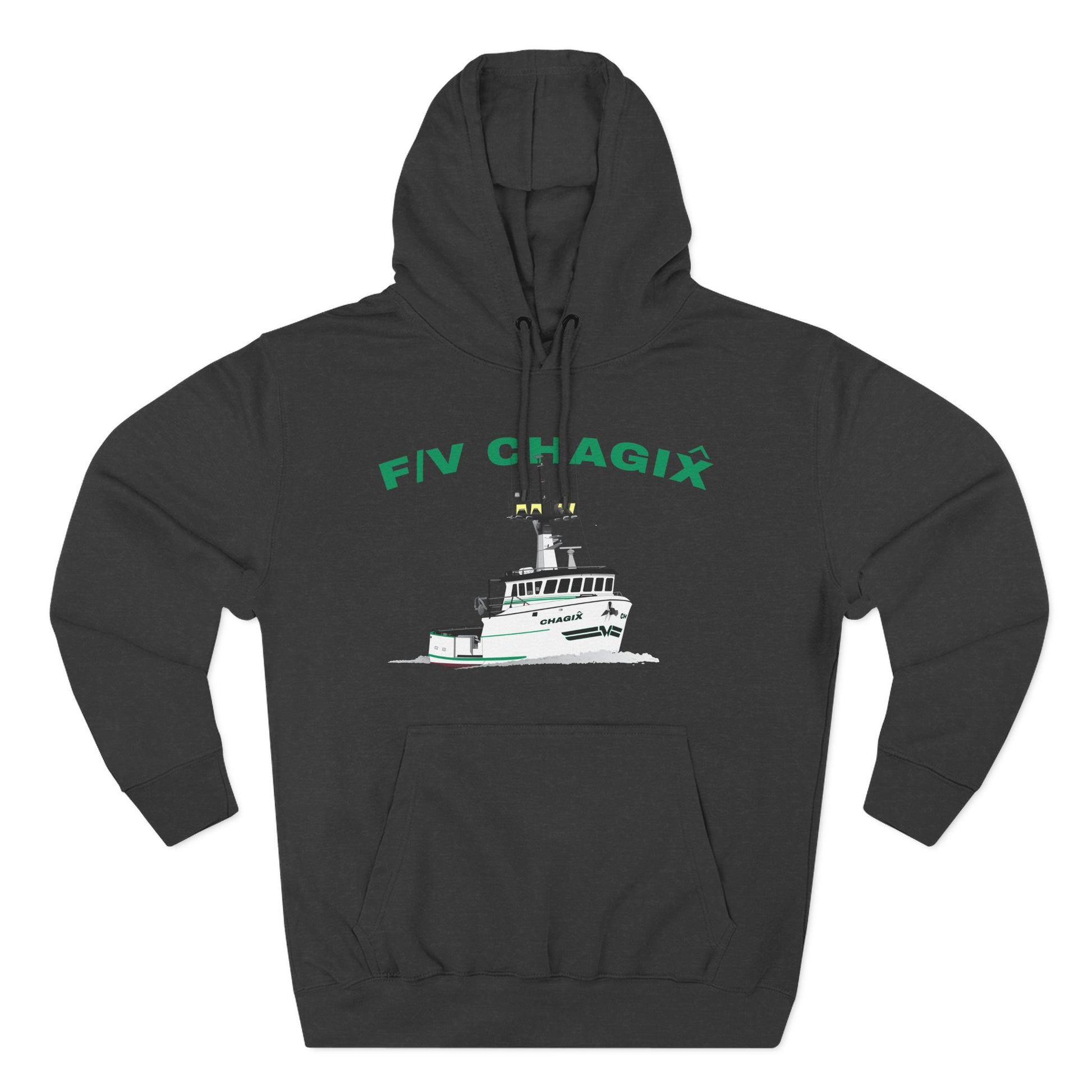 Chagix Boat Three-Panel Fleece Hoodie CBFSA