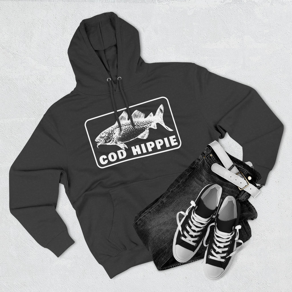 Cod Hippie Three-Panel Fleece Hoodie CBSFA