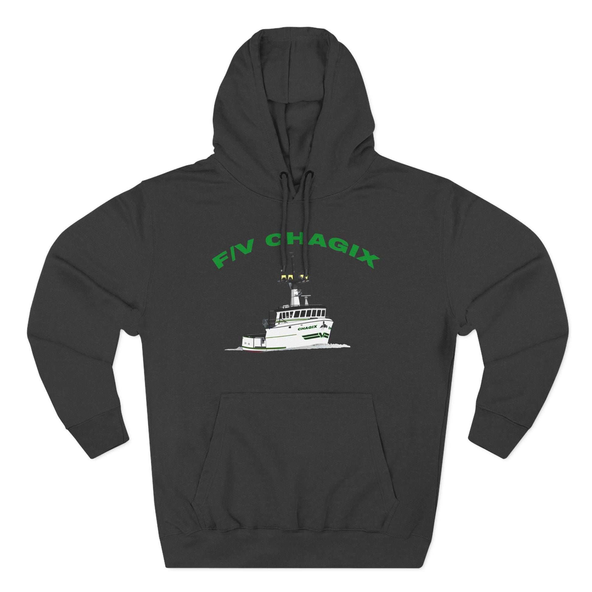 Chagix Boat Three-Panel Fleece Hoodie CBFSA