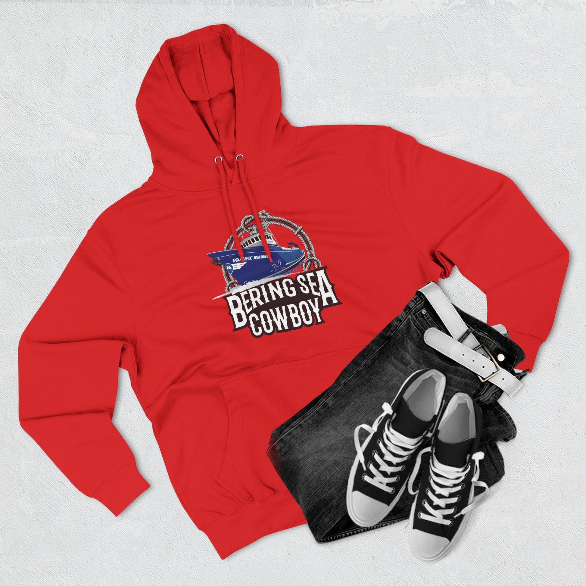 BSC JD Three-Panel Fleece Hoodie