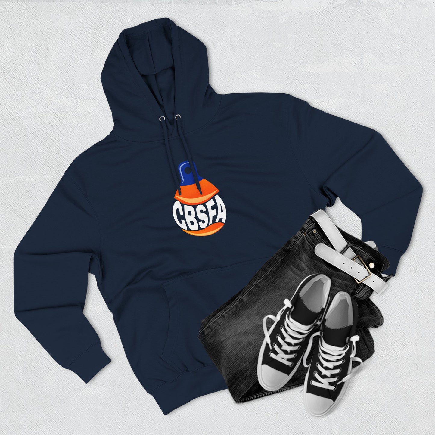 Chagix/Buoy Three-Panel Fleece Hoodie CBSFA