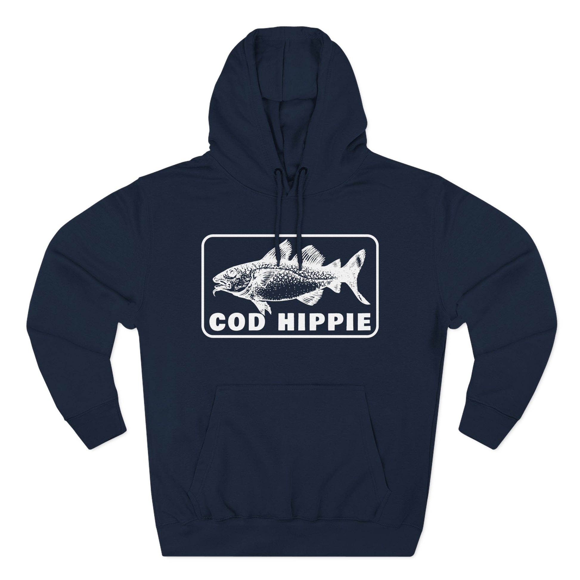 Cod Hippie Three-Panel Fleece Hoodie CBSFA