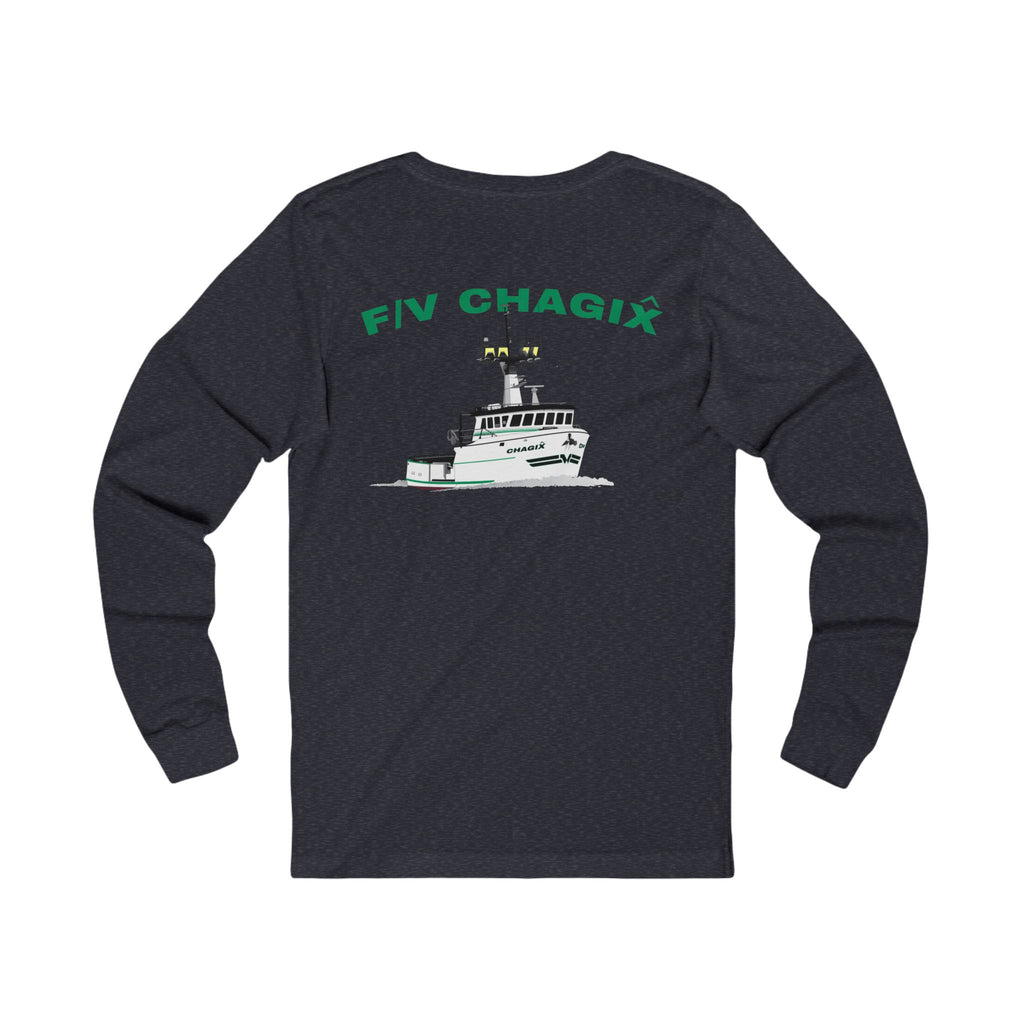 Chagix Boat Shirt Unisex Jersey Long Sleeve Tee CBFSA