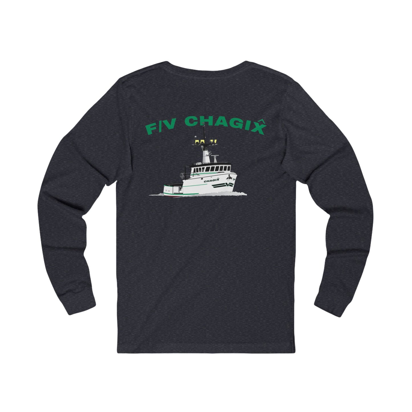 Chagix Boat Shirt Unisex Jersey Long Sleeve Tee CBFSA