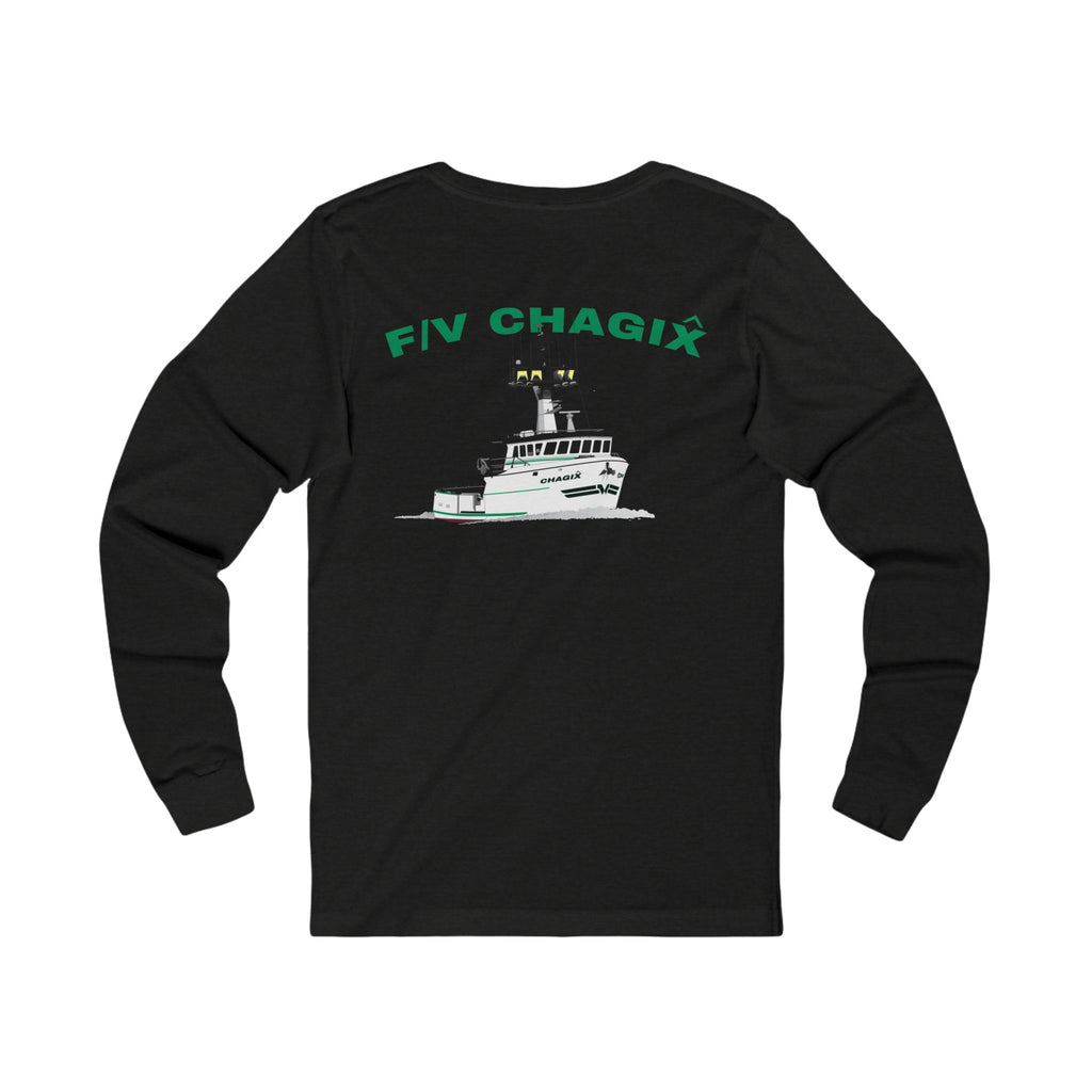 Chagix Boat Shirt Unisex Jersey Long Sleeve Tee CBFSA
