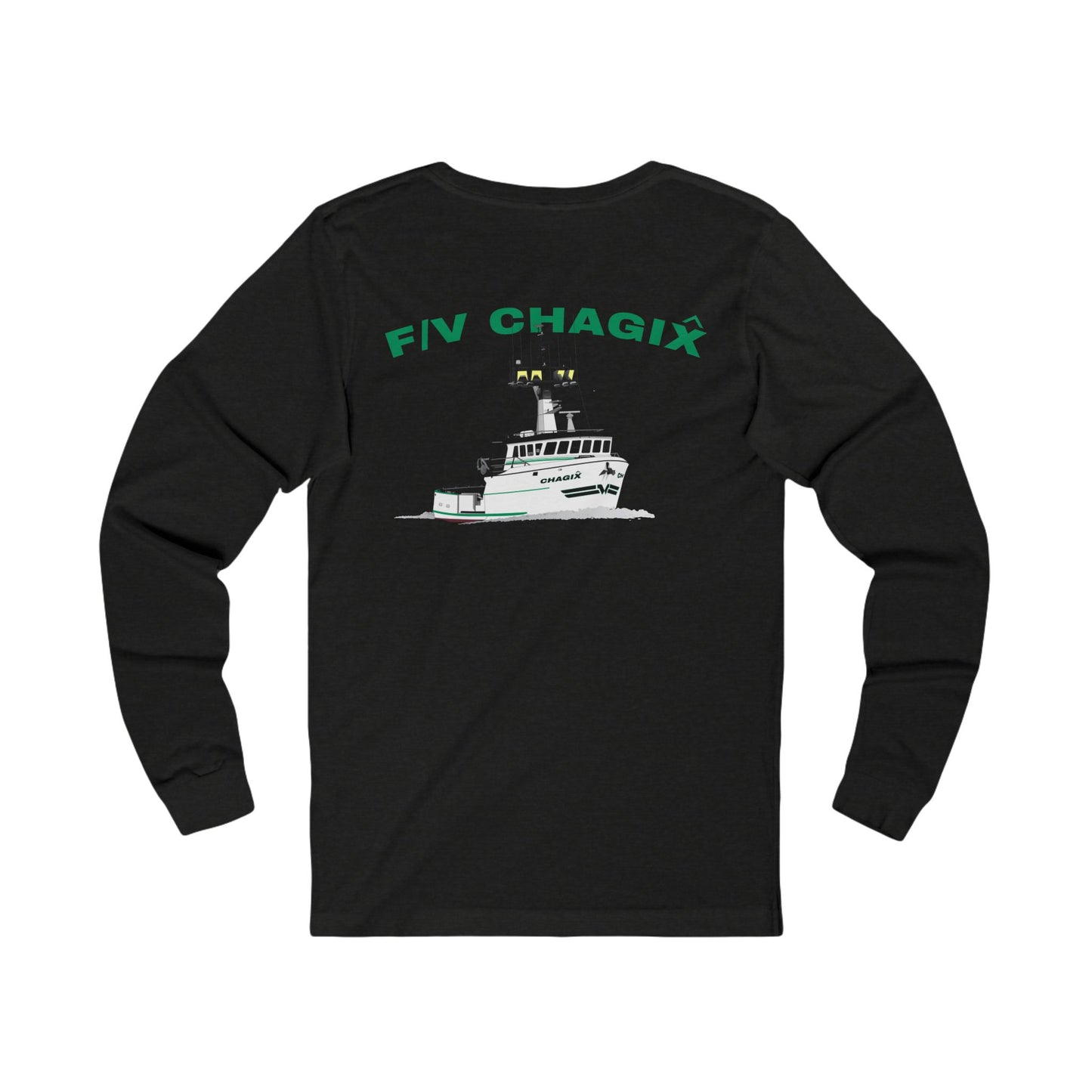 Chagix Boat Shirt Unisex Jersey Long Sleeve Tee CBFSA