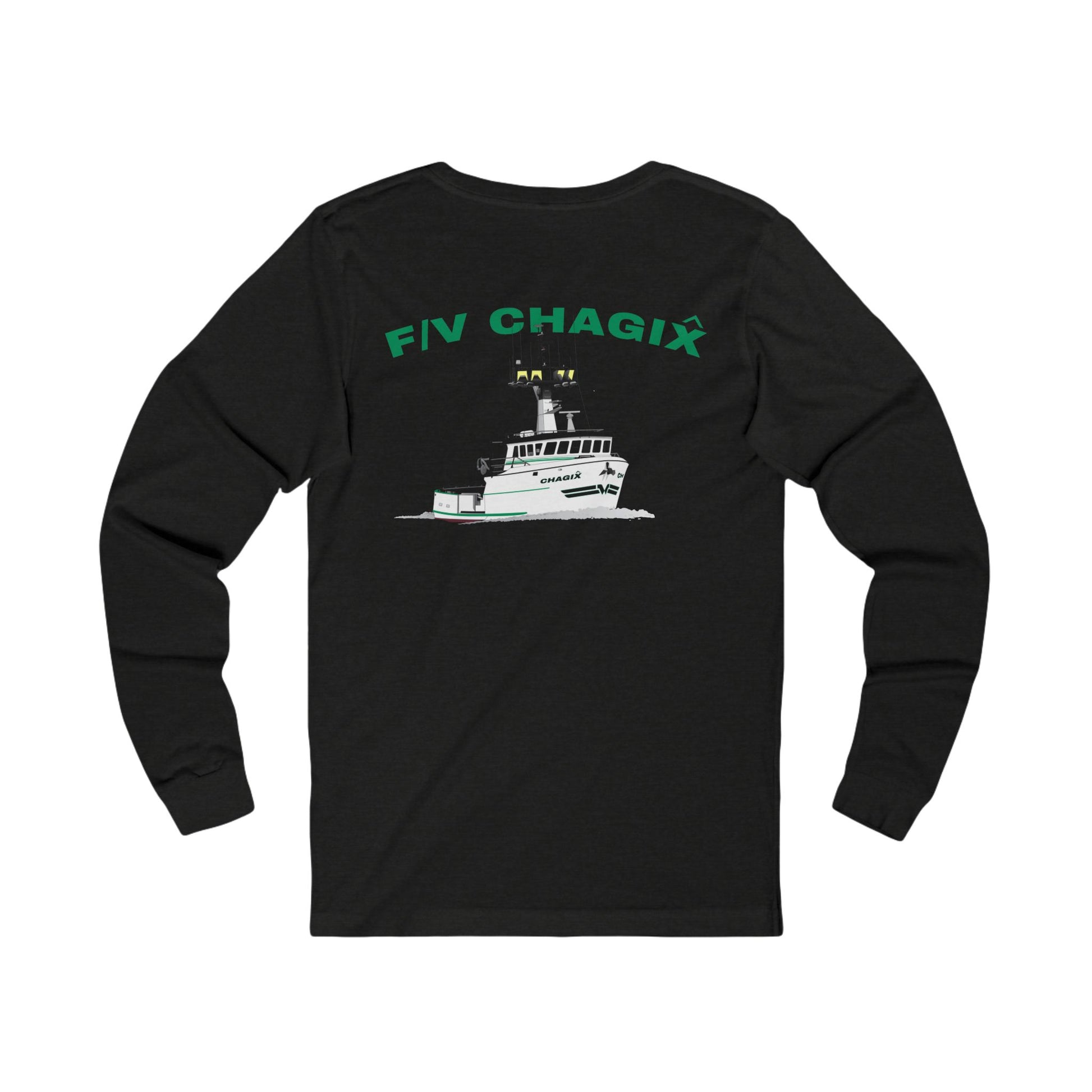 Chagix Boat Shirt Unisex Jersey Long Sleeve Tee CBFSA