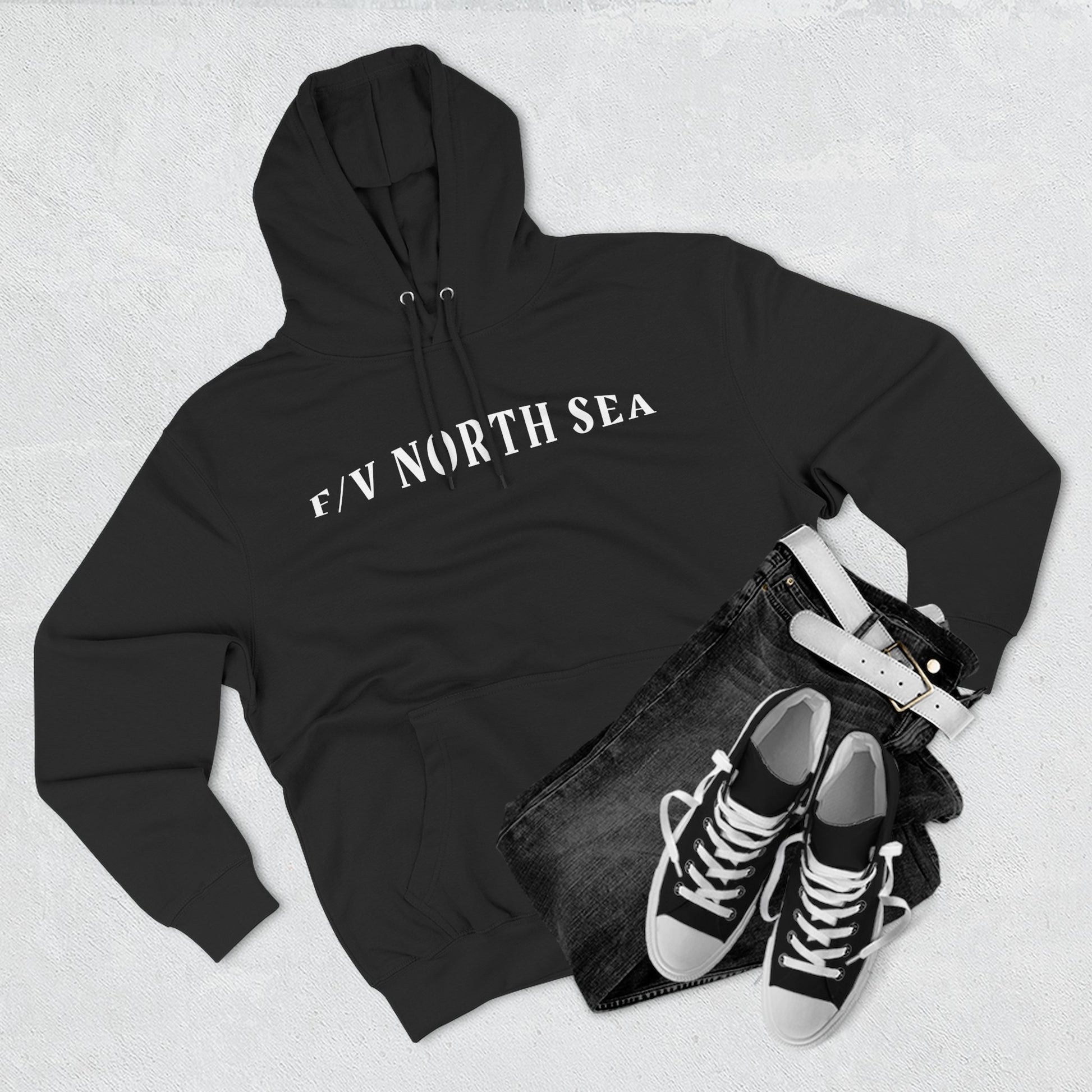 North Sea Full Throttle f/b Three-Panel Fleece Hoodie