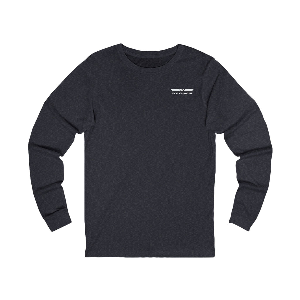 Chagix with wings front Unisex Jersey Long Sleeve Tee CBFSA