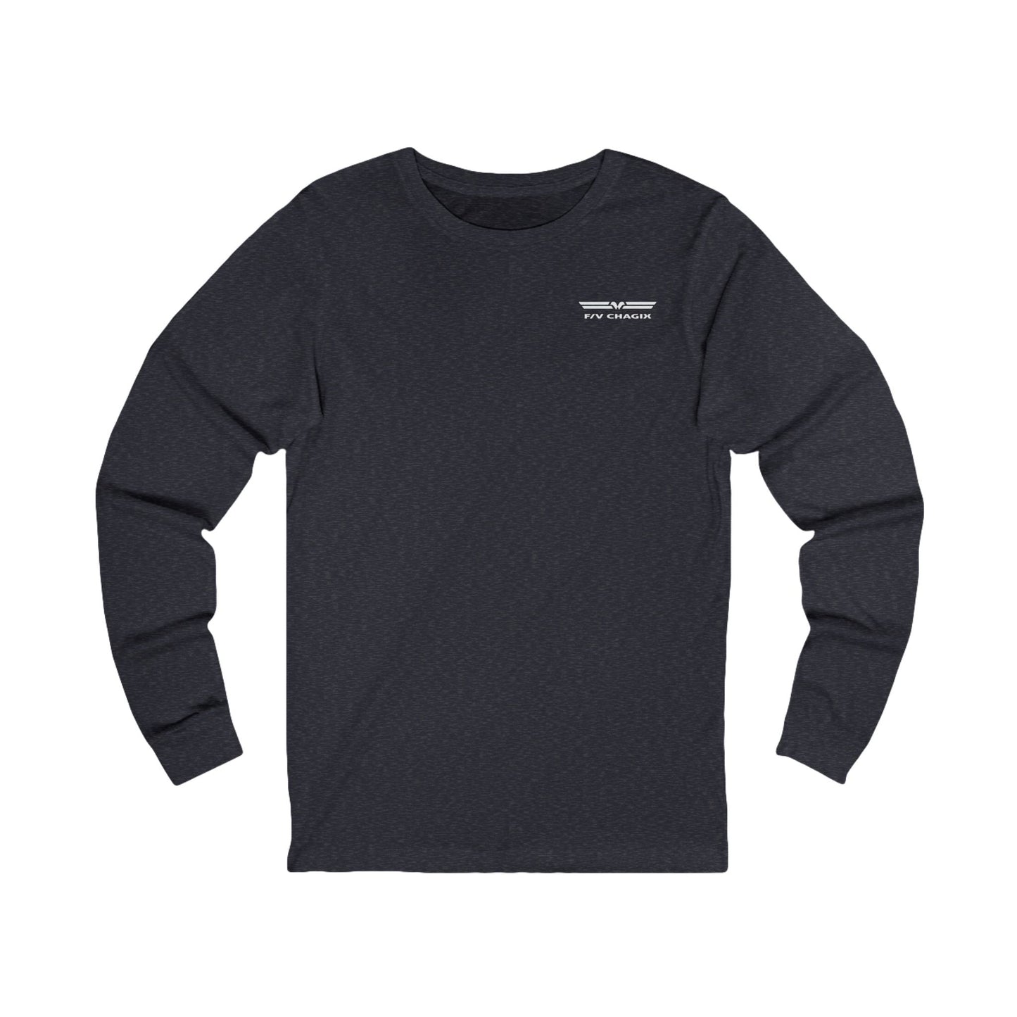 Chagix with wings front Unisex Jersey Long Sleeve Tee CBFSA