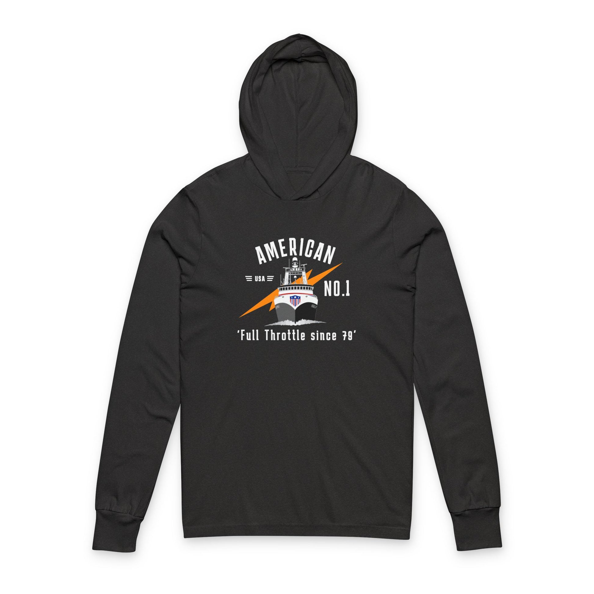 A1 lightweight hooded long Sleeve Tee