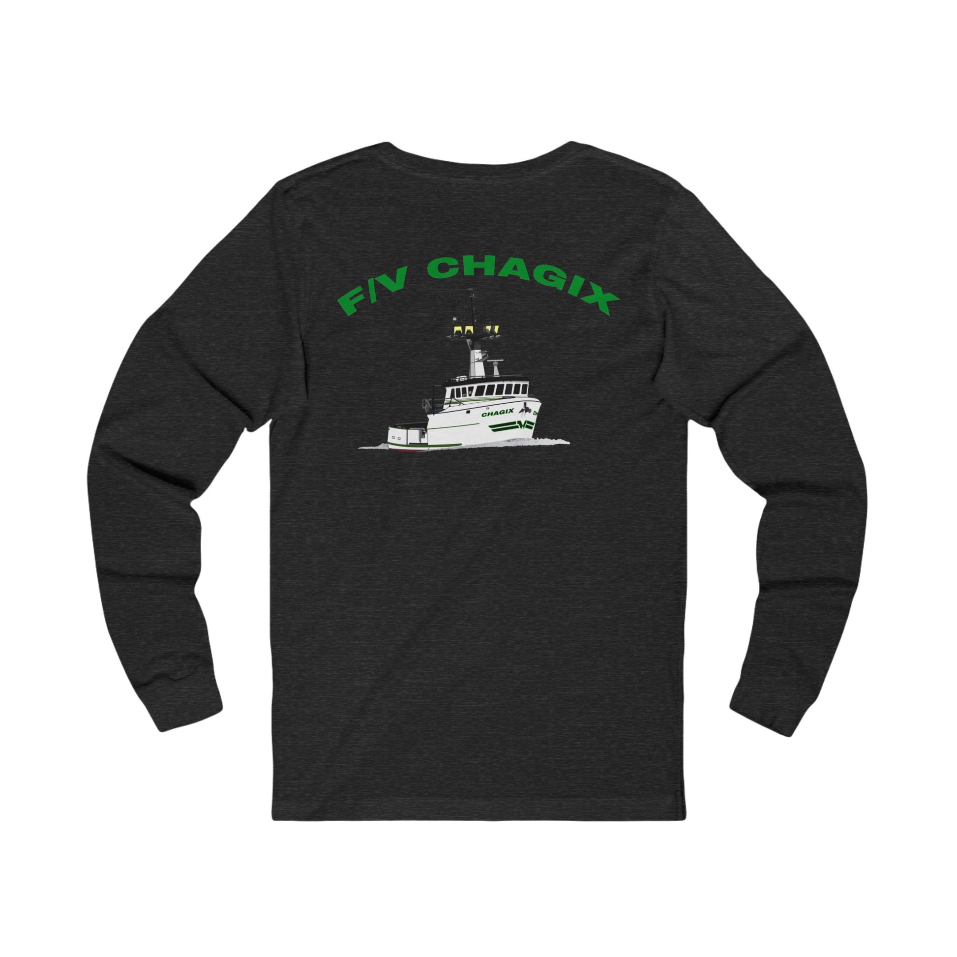 Chagix Boat Shirt Unisex Jersey Long Sleeve Tee CBFSA