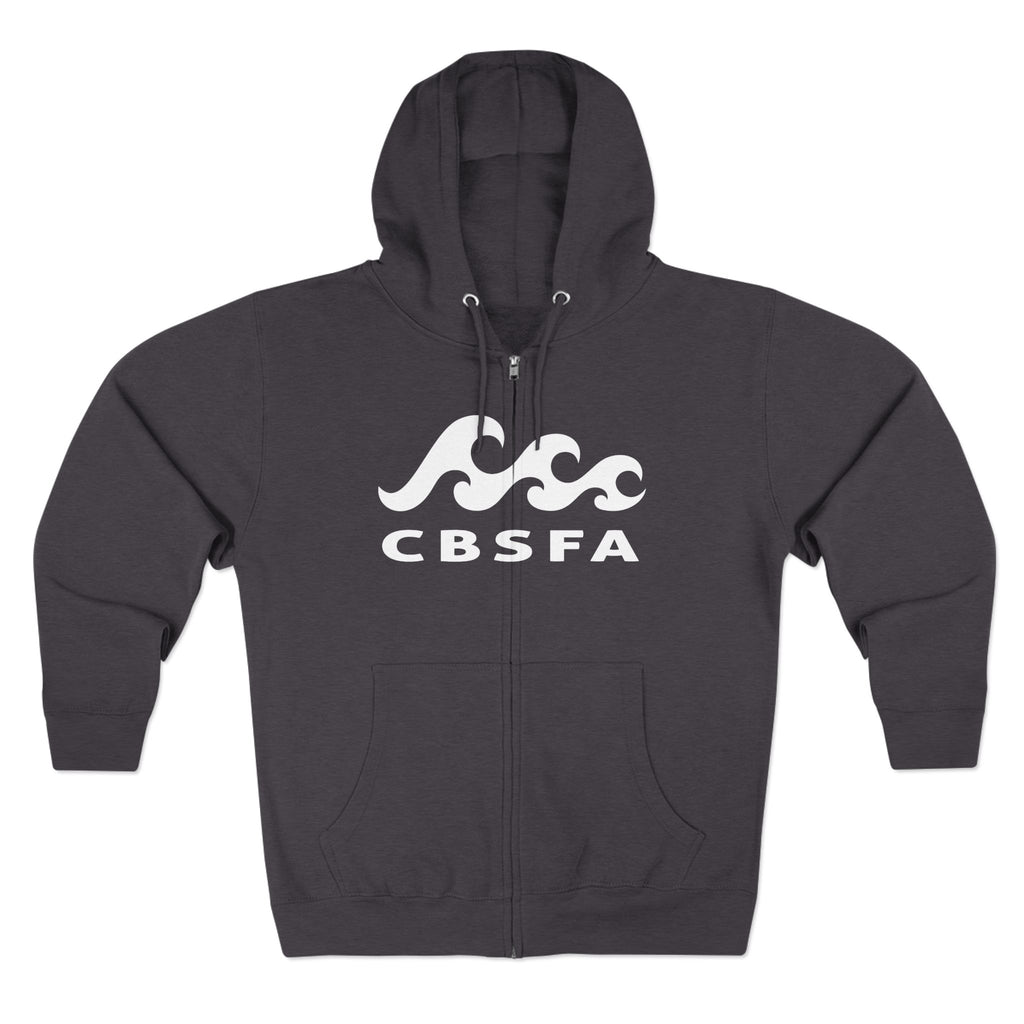 Unisex Zip Hoodie CBFSA front blueprint back