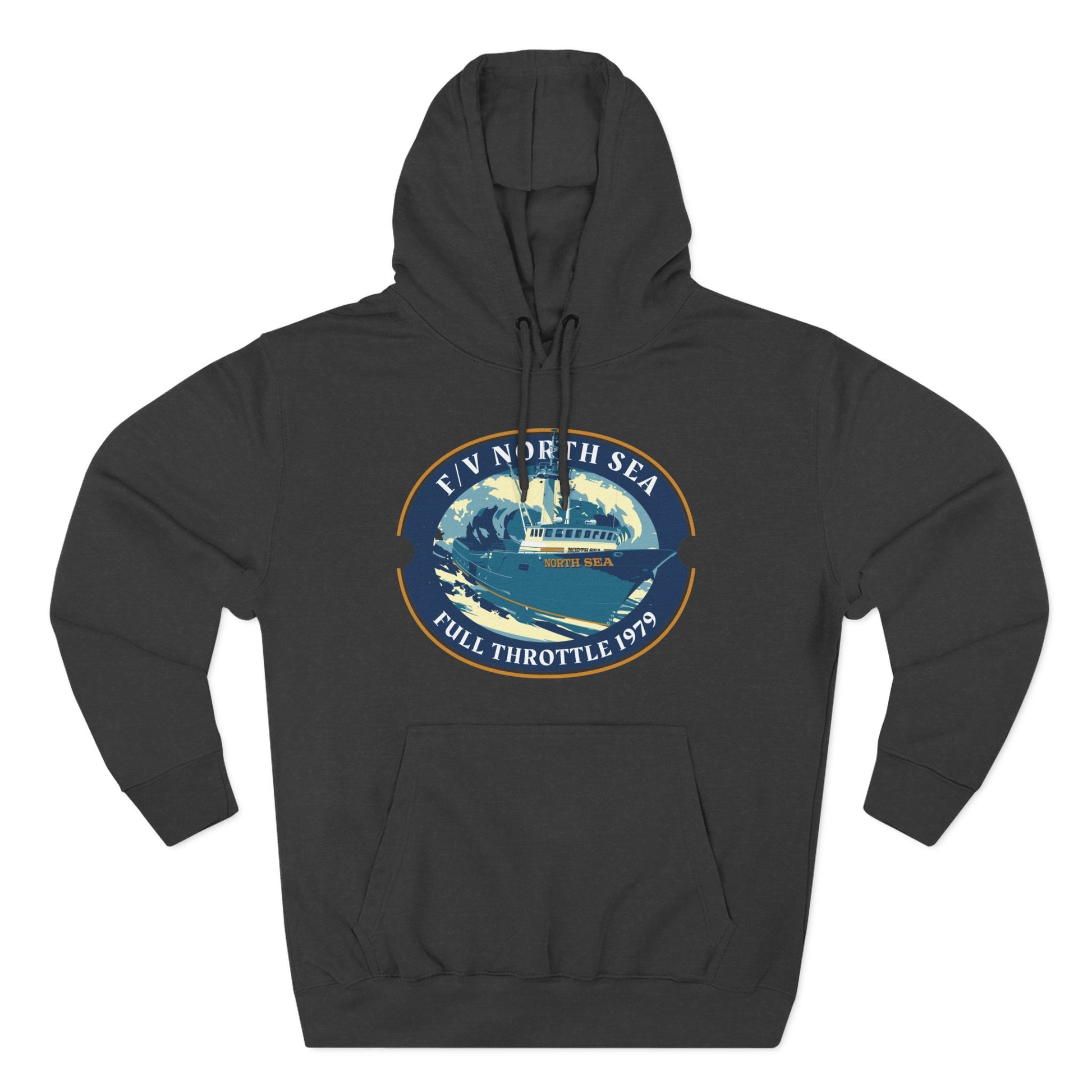 North Sea full throttle Three-Panel Fleece Hoodie