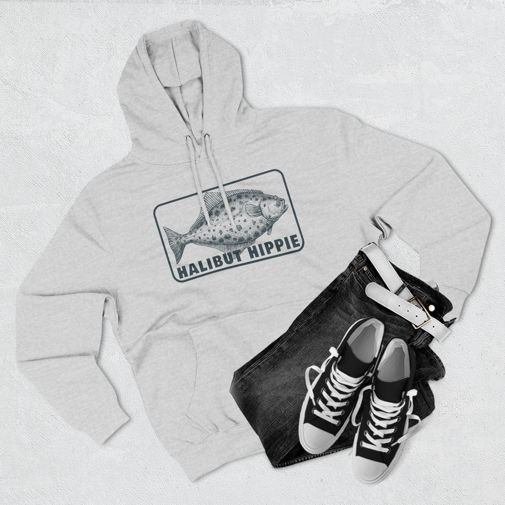 Halibut Hippie Three-Panel Fleece Hoodie CBSFA