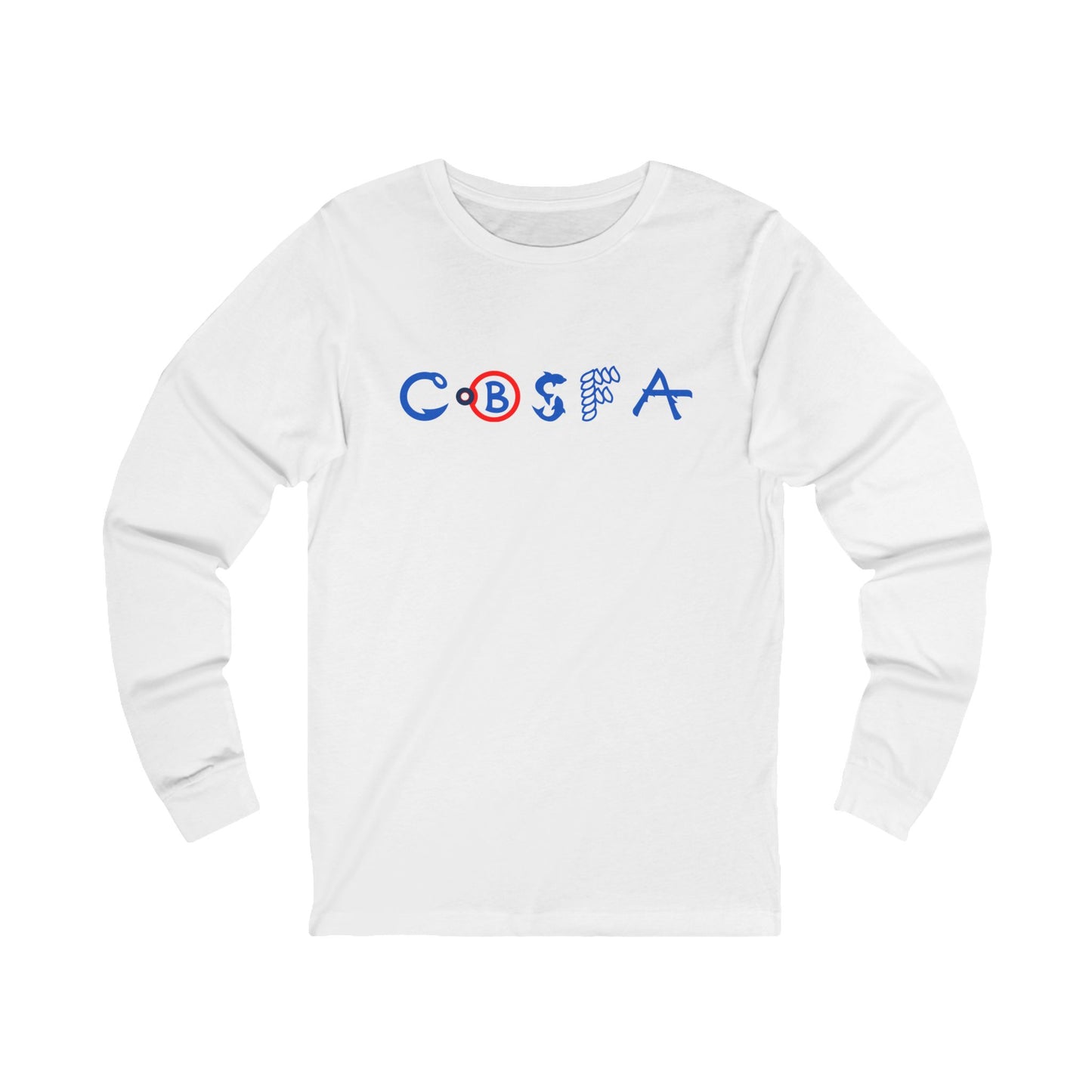 CBSFA lOGO Unisex Jersey Long Sleeve Tee