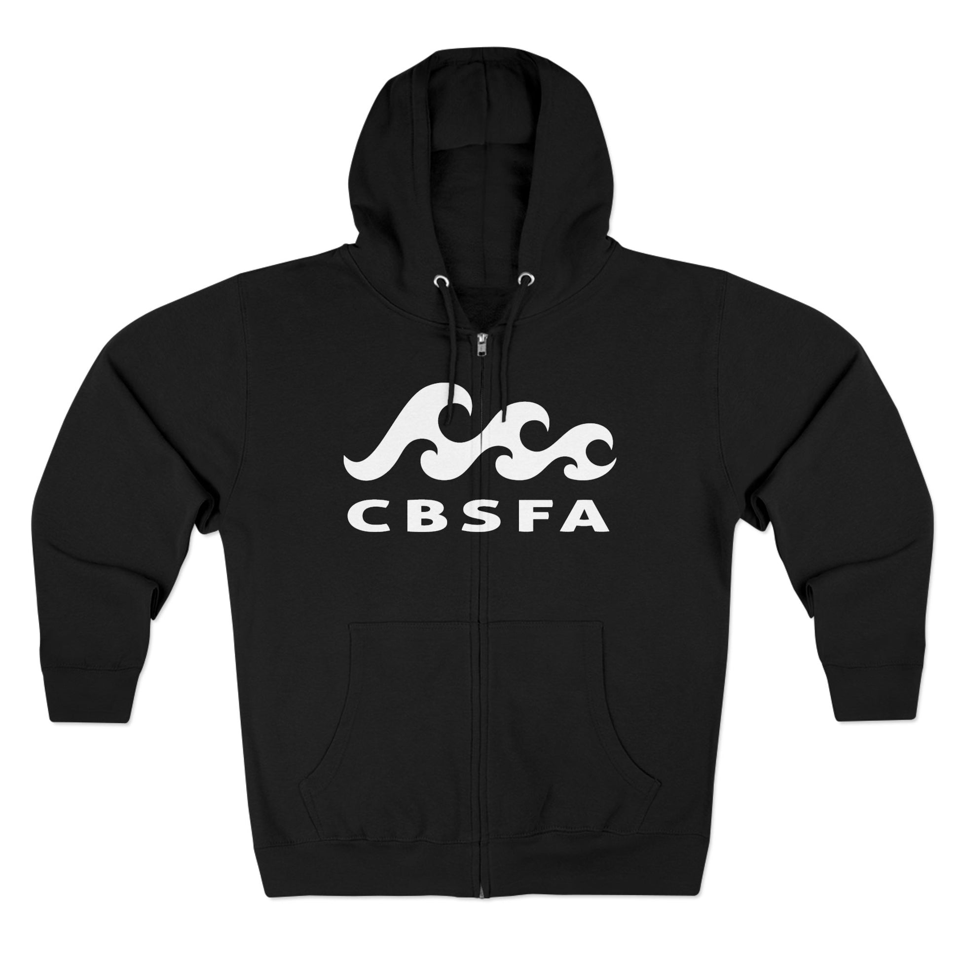 CBSFA/Blueprint back Unisex Zip Hoodie