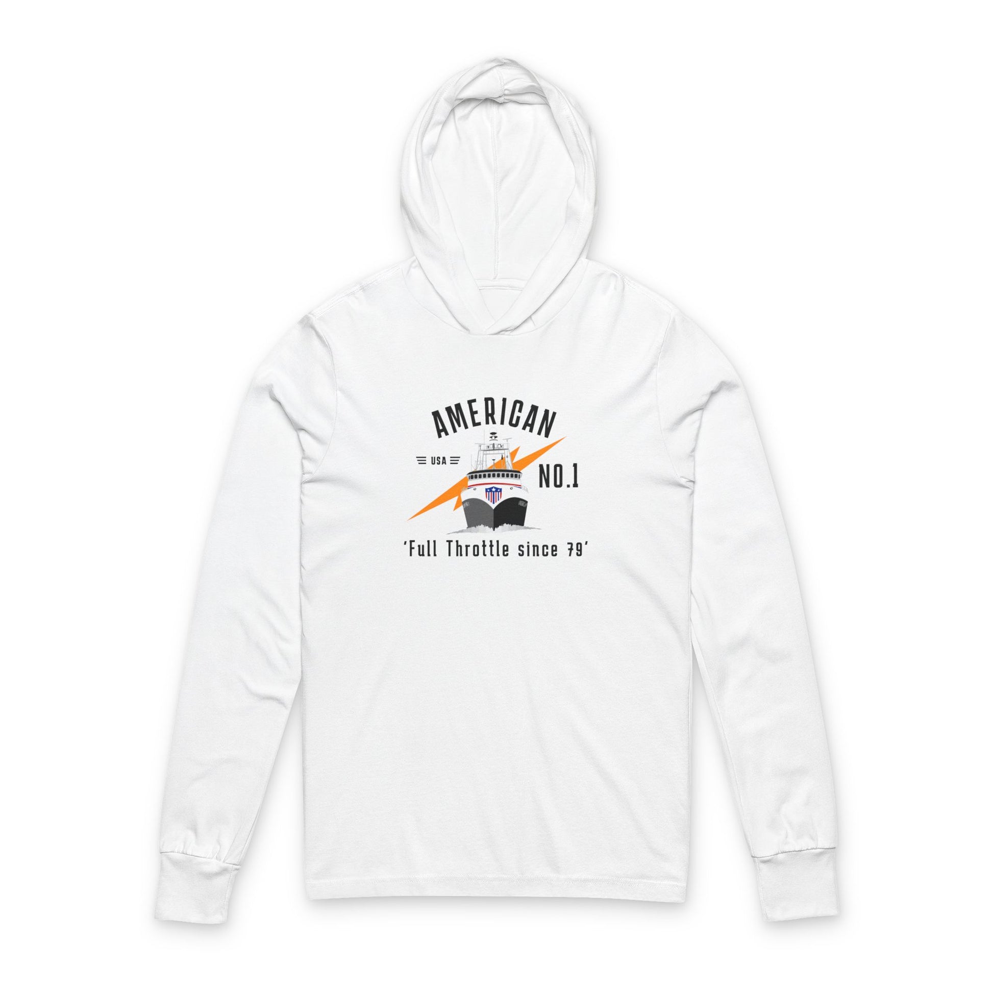 A1 lightweight hooded long Sleeve Tee