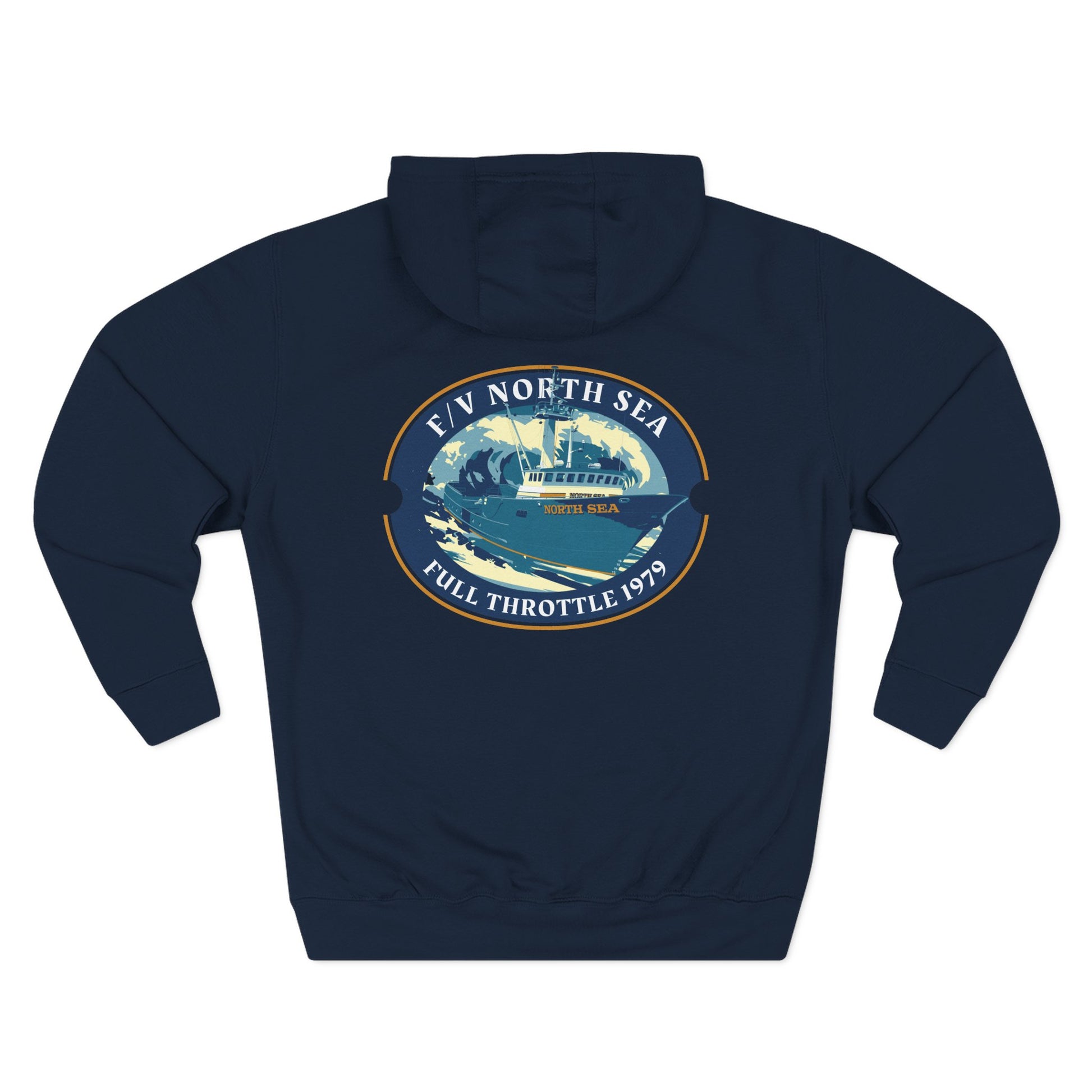 North Sea Full Throttle f/b Three-Panel Fleece Hoodie