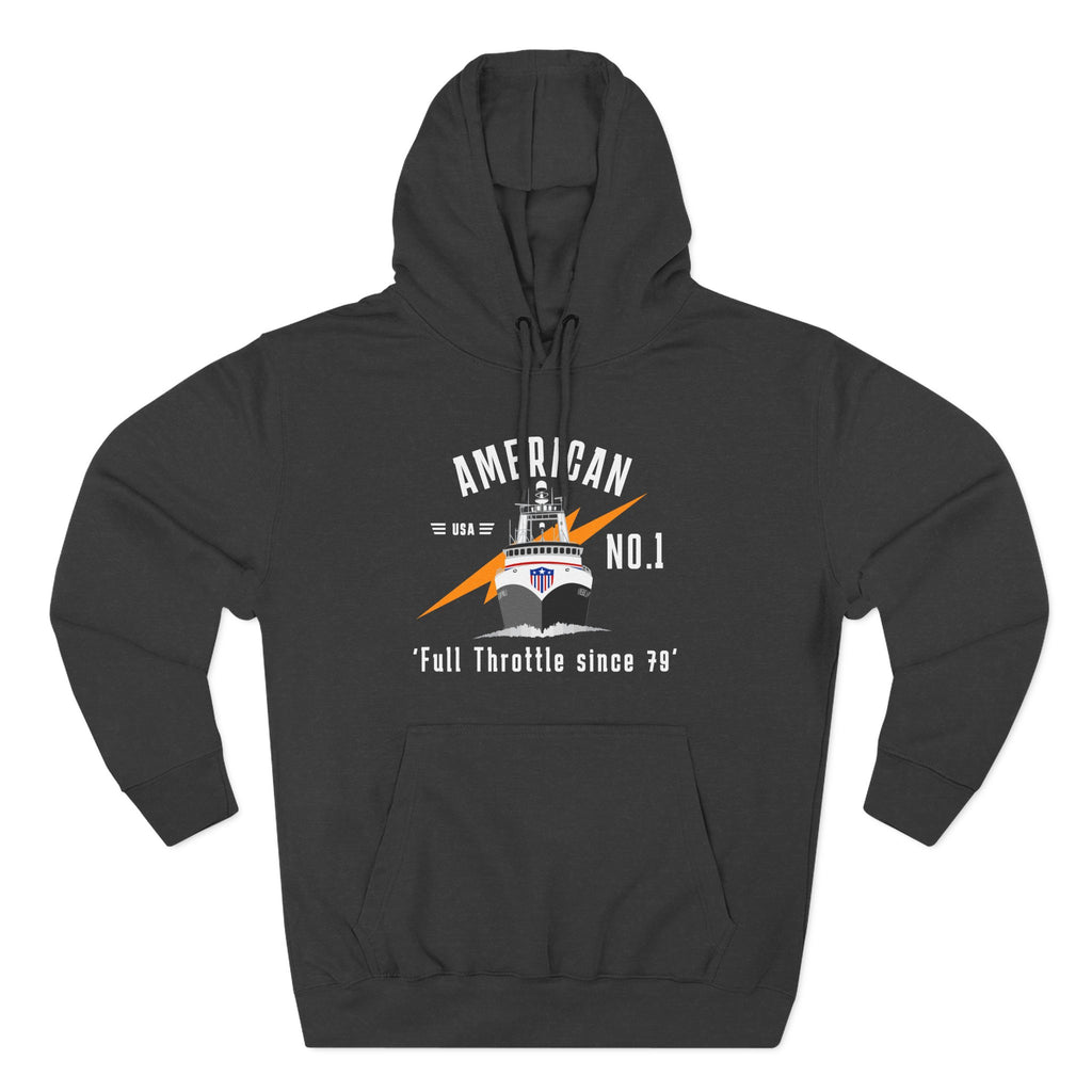 A1 Full Throttle Three-Panel Fleece Hoodie