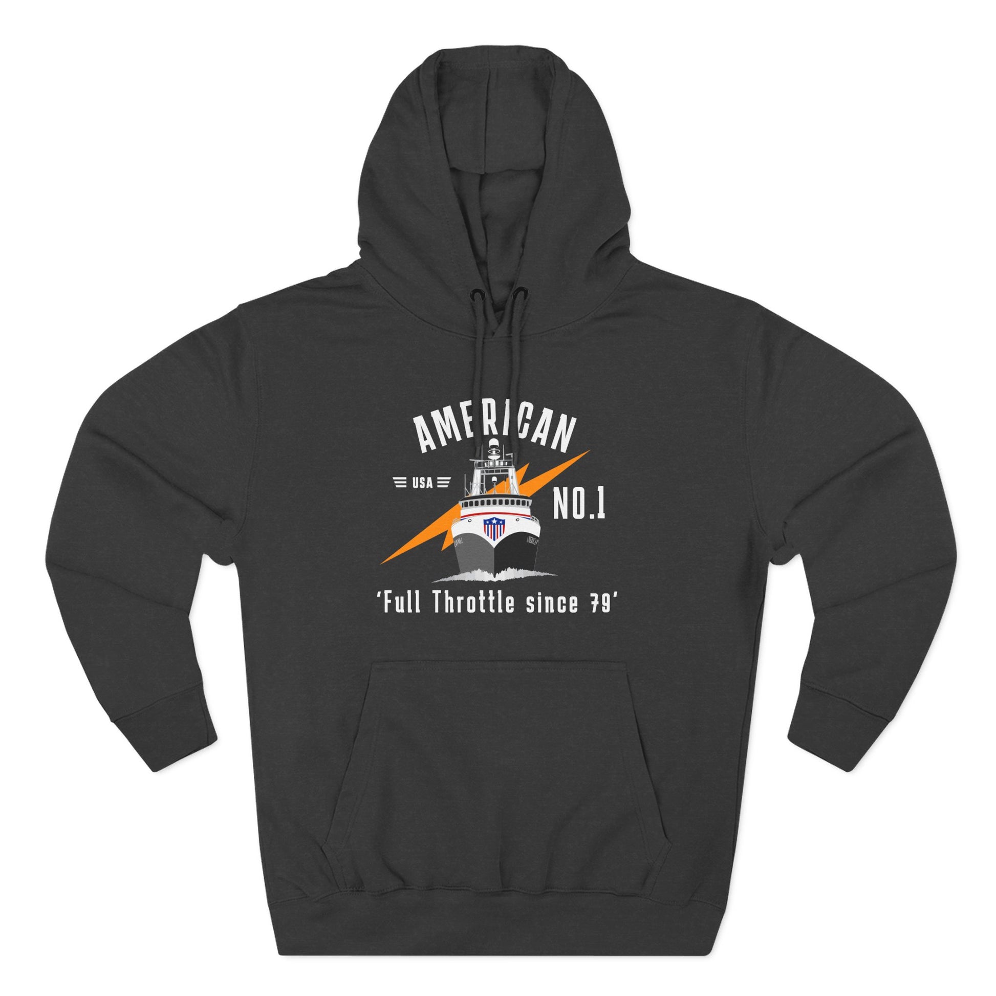 A1 Full Throttle Three-Panel Fleece Hoodie