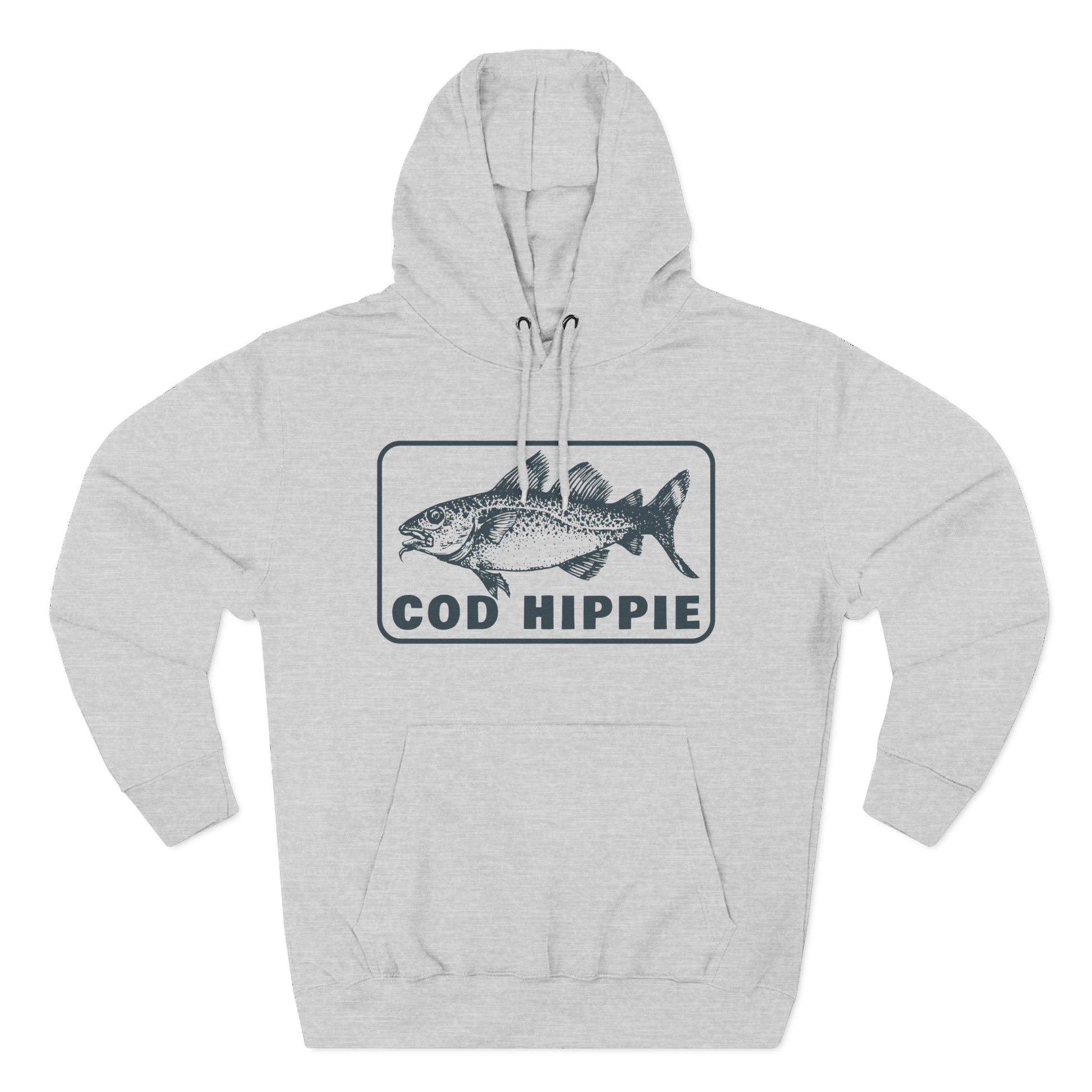 Cod Hippie Three-Panel Fleece Hoodie CBSFA