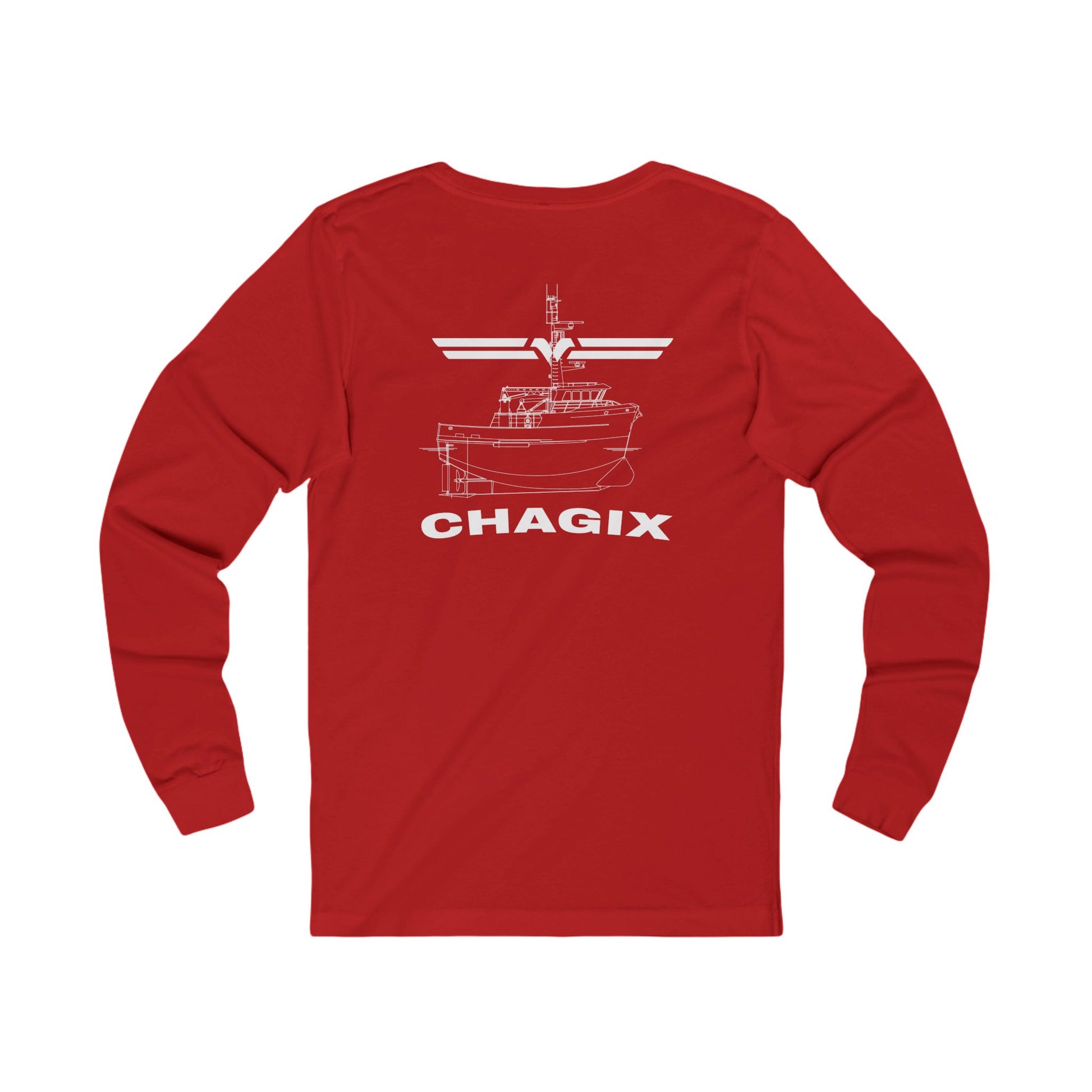 Chagix Blueprint Unisex Jersey Long Sleeve Tee CBFSA