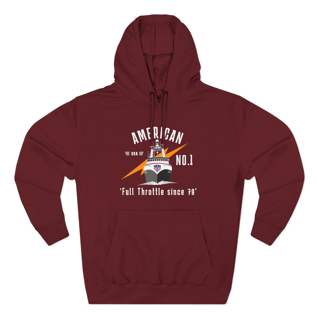 A1 Full Throttle Three-Panel Fleece Hoodie