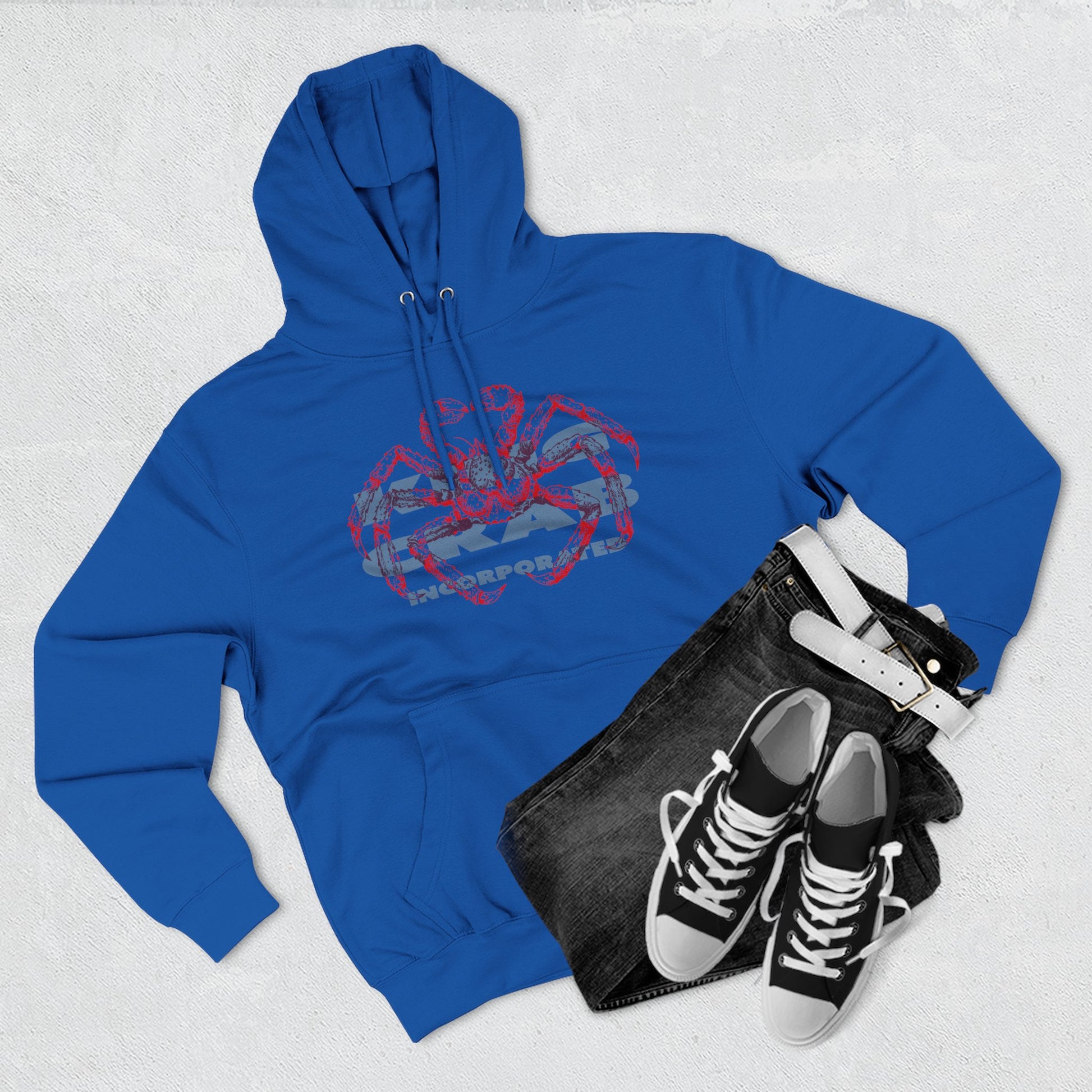 NS front/backThree-Panel Fleece Hoodie North Sea