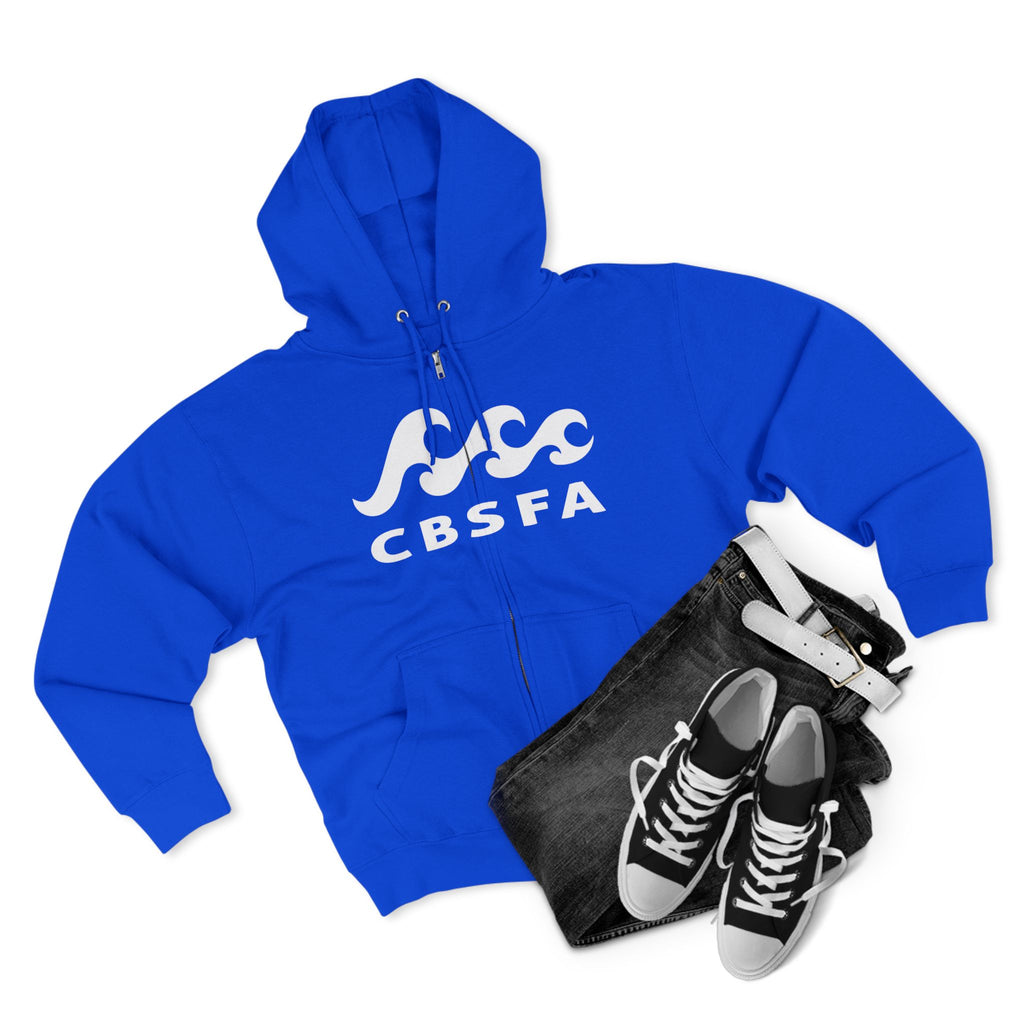 CBSFA/Blueprint back Unisex Zip Hoodie