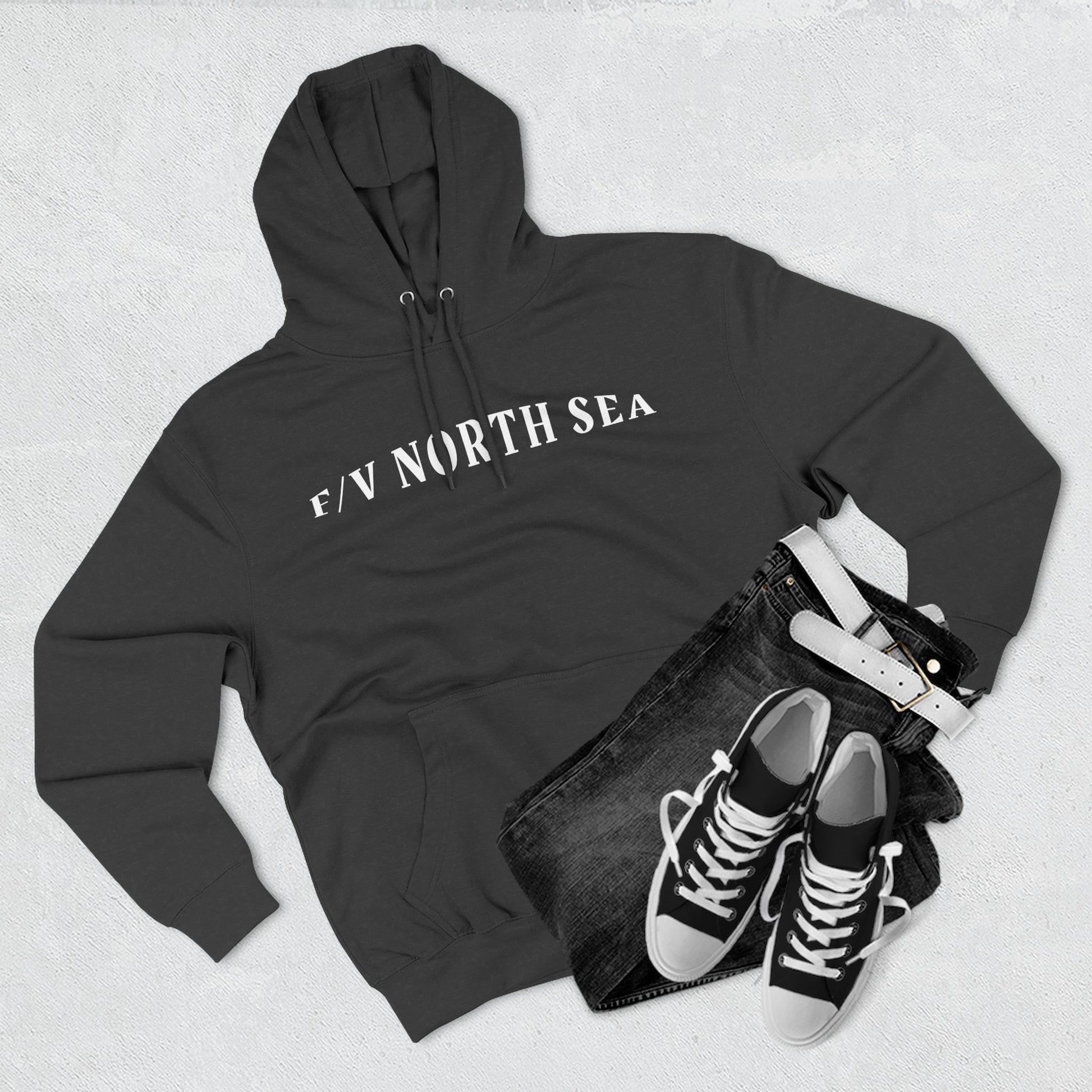 North Sea Full Throttle f/b Three-Panel Fleece Hoodie