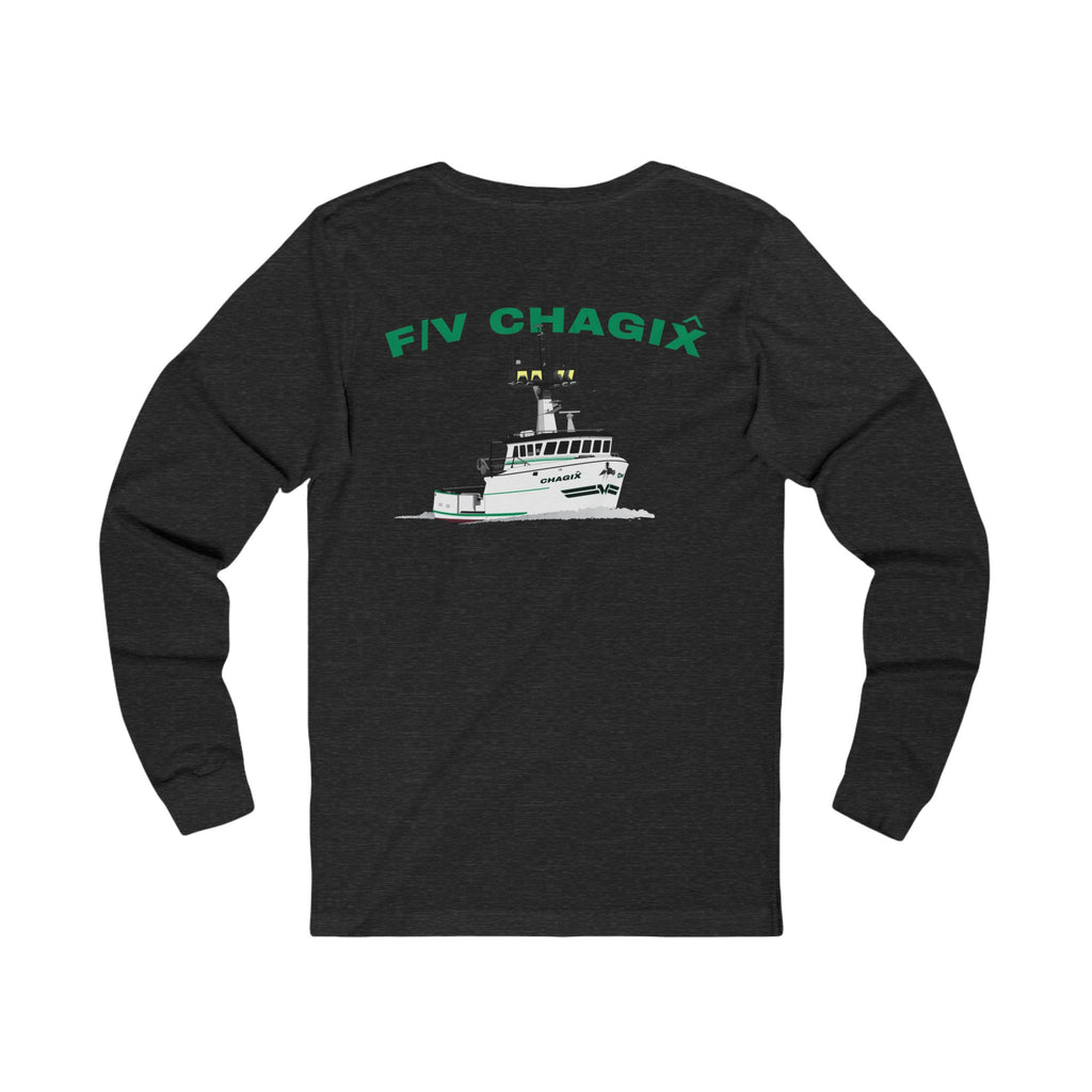 Chagix Boat Shirt Unisex Jersey Long Sleeve Tee CBFSA