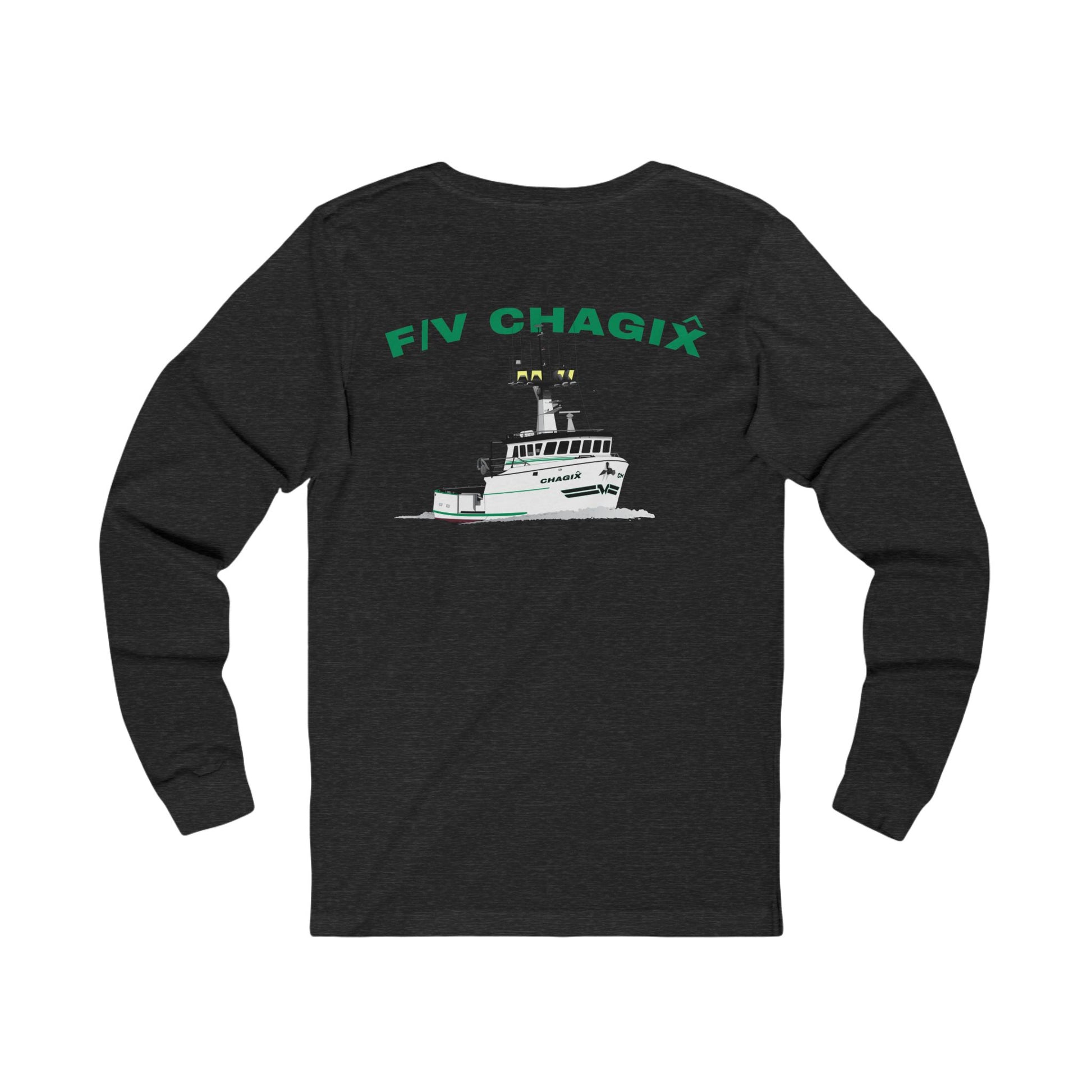 Chagix Boat Shirt Unisex Jersey Long Sleeve Tee CBFSA
