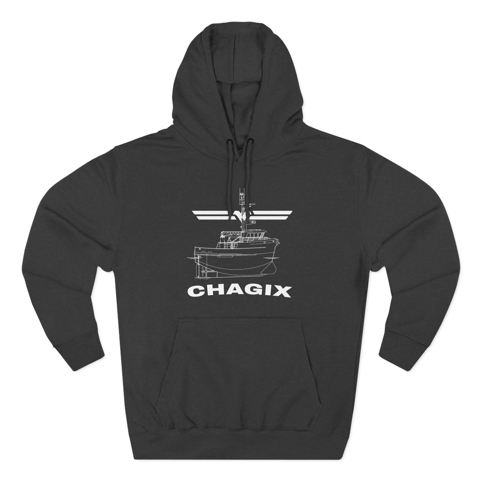 CBSFA Blueprint Three-Panel Fleece Hoodie